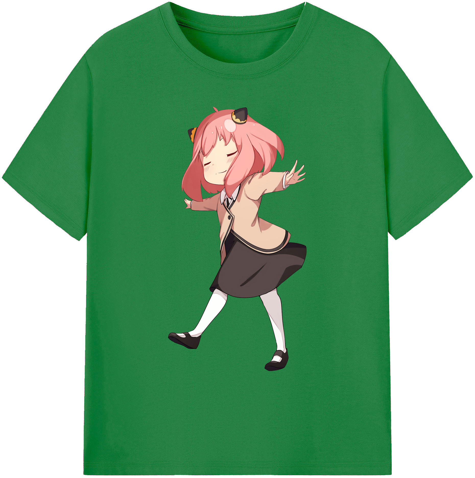 （画像用） SPY×FAMILY间谍家家酒 綿100％ メンズ半袖Tシャツ｜肌触りやわらか＆通気性