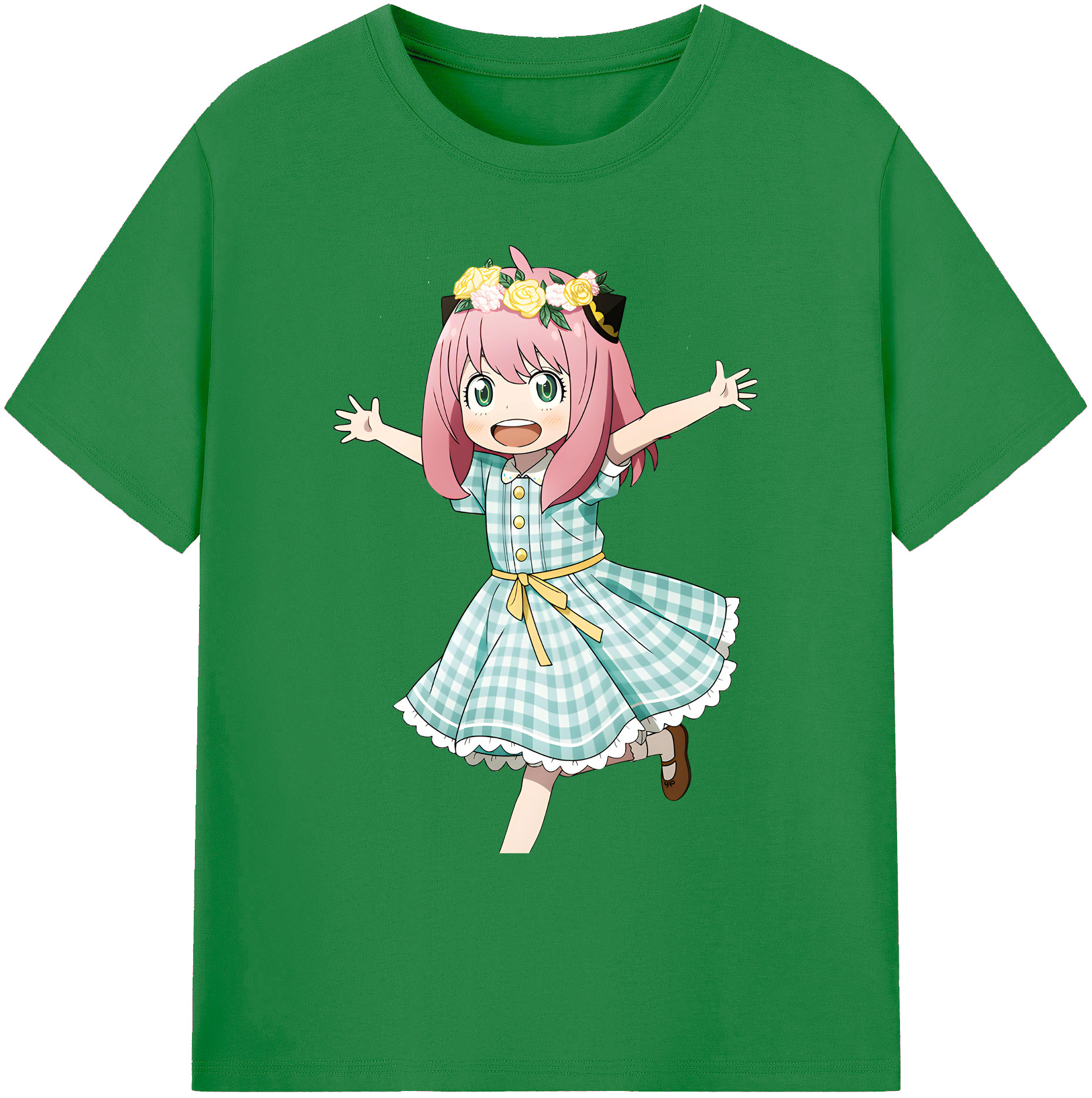 （画像用） SPY×FAMILY间谍家家酒 綿100％ メンズ半袖Tシャツ｜肌触りやわらか＆通気性