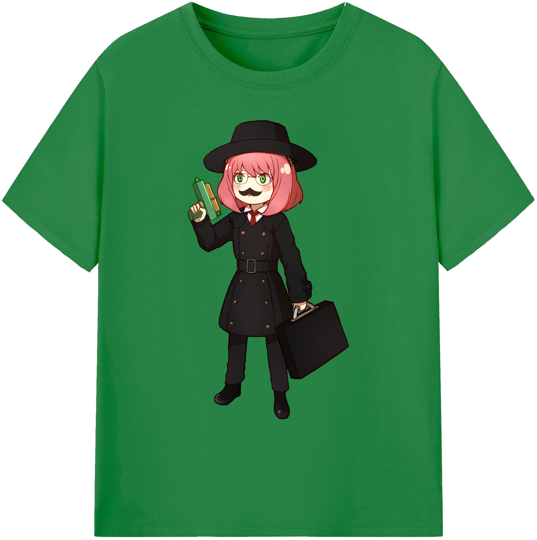 （画像用） SPY×FAMILY间谍家家酒 綿100％ メンズ半袖Tシャツ｜肌触りやわらか＆通気性
