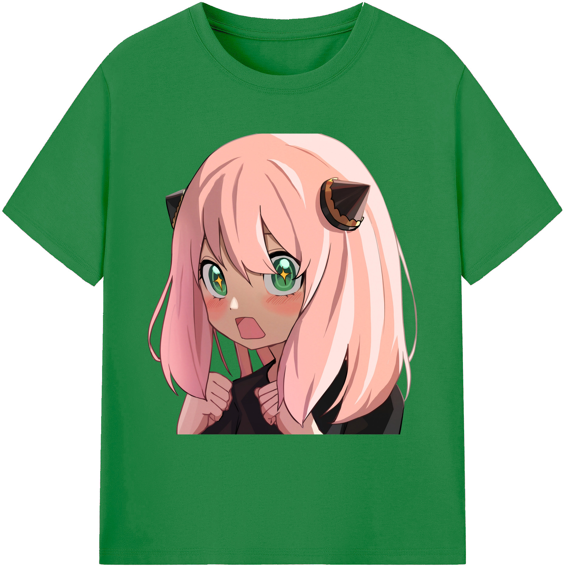（画像用） SPY×FAMILY间谍家家酒 綿100％ メンズ半袖Tシャツ｜肌触りやわらか＆通気性