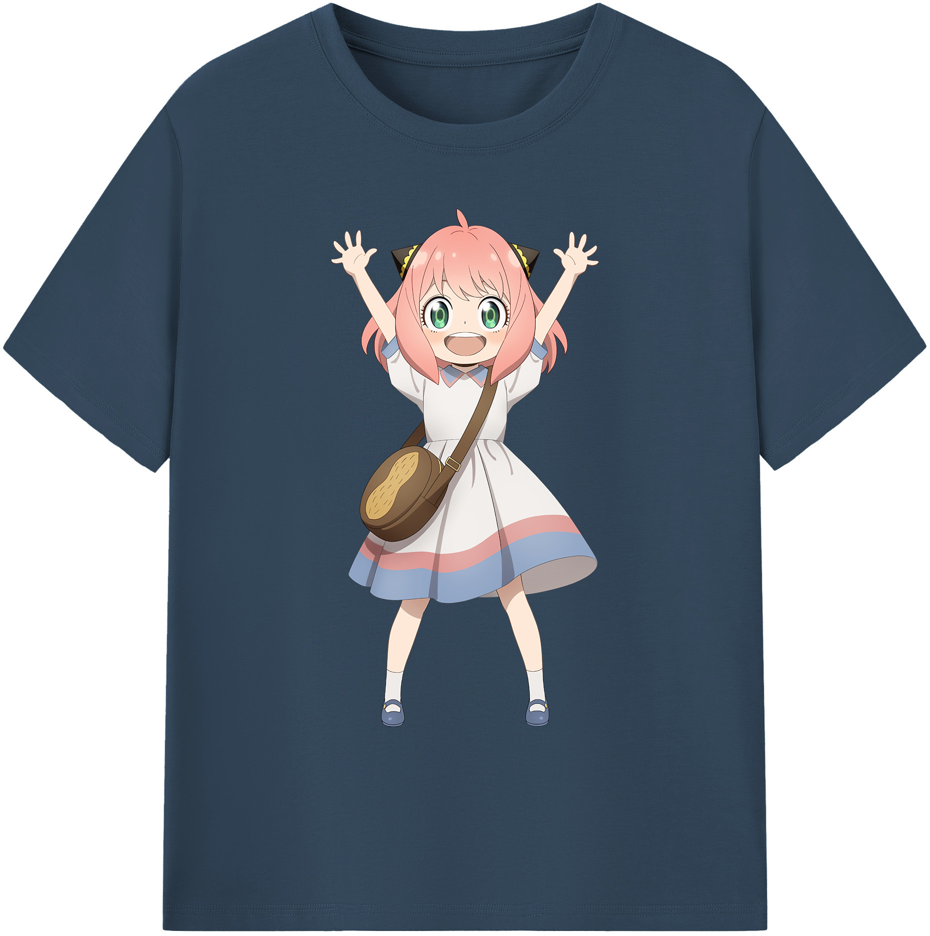 （画像用） SPY×FAMILY间谍家家酒 綿100％ メンズ半袖Tシャツ｜肌触りやわらか＆通気性
