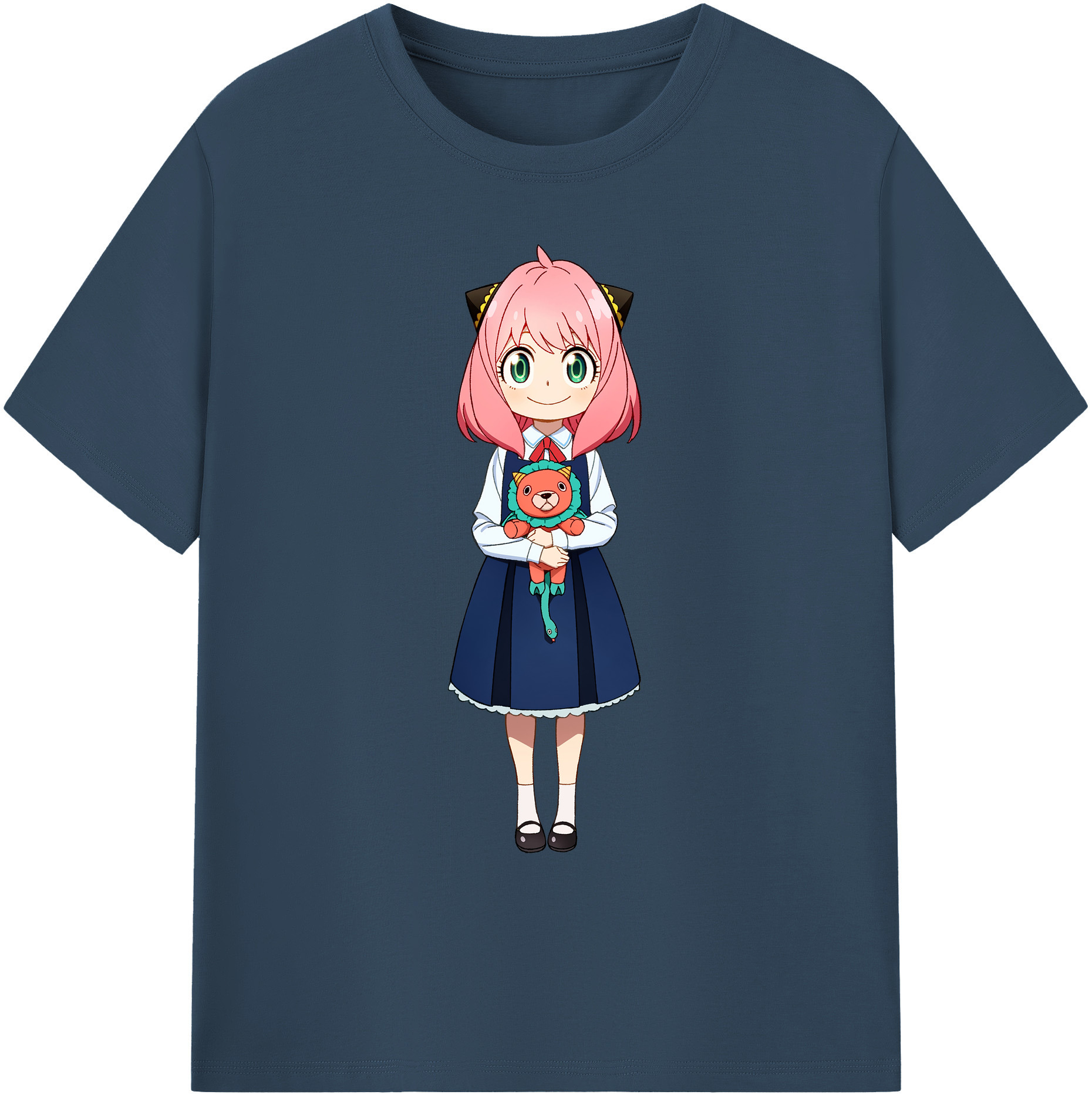 （画像用） SPY×FAMILY间谍家家酒 綿100％ メンズ半袖Tシャツ｜肌触りやわらか＆通気性