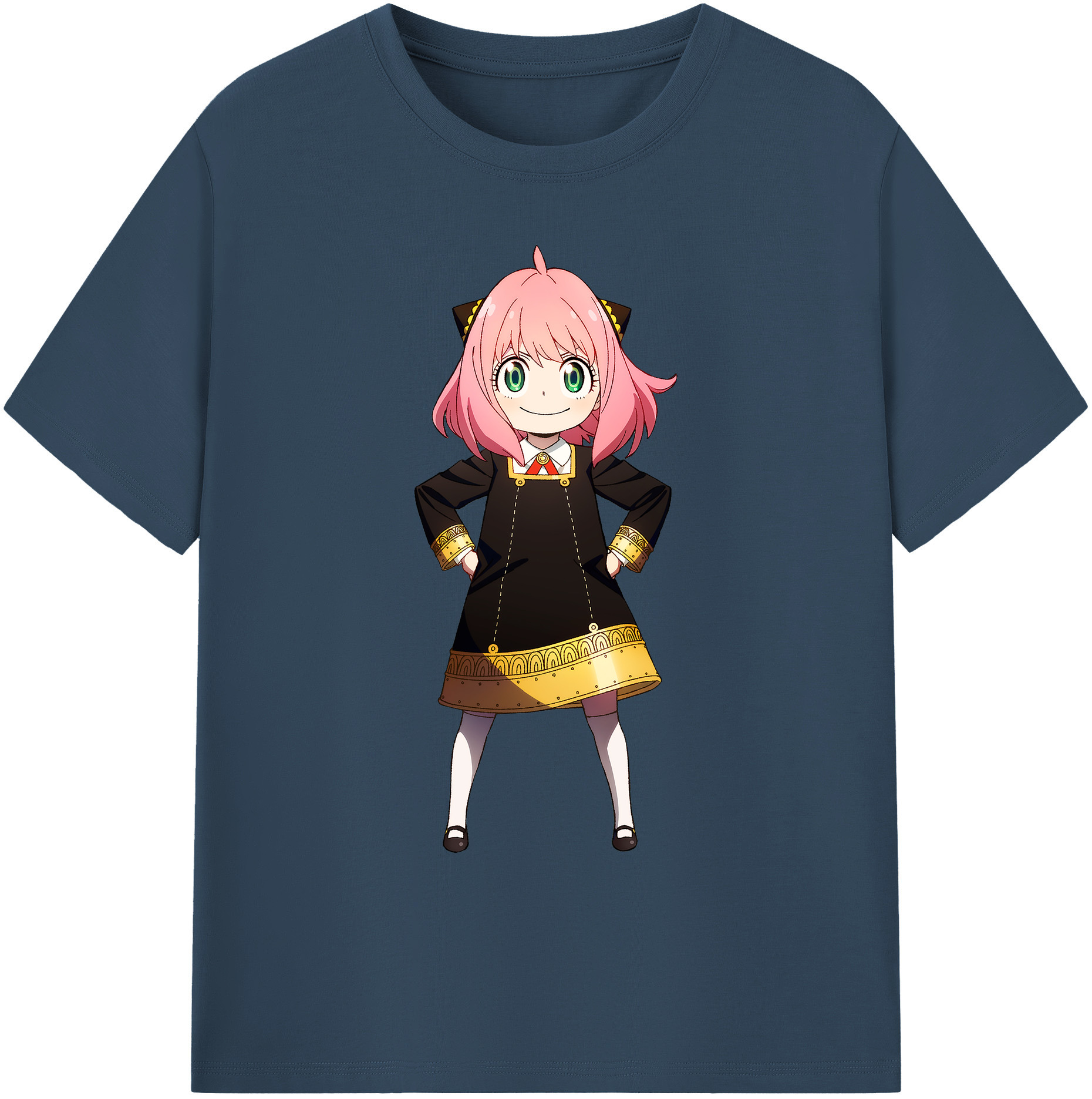（画像用） SPY×FAMILY间谍家家酒 綿100％ メンズ半袖Tシャツ｜肌触りやわらか＆通気性