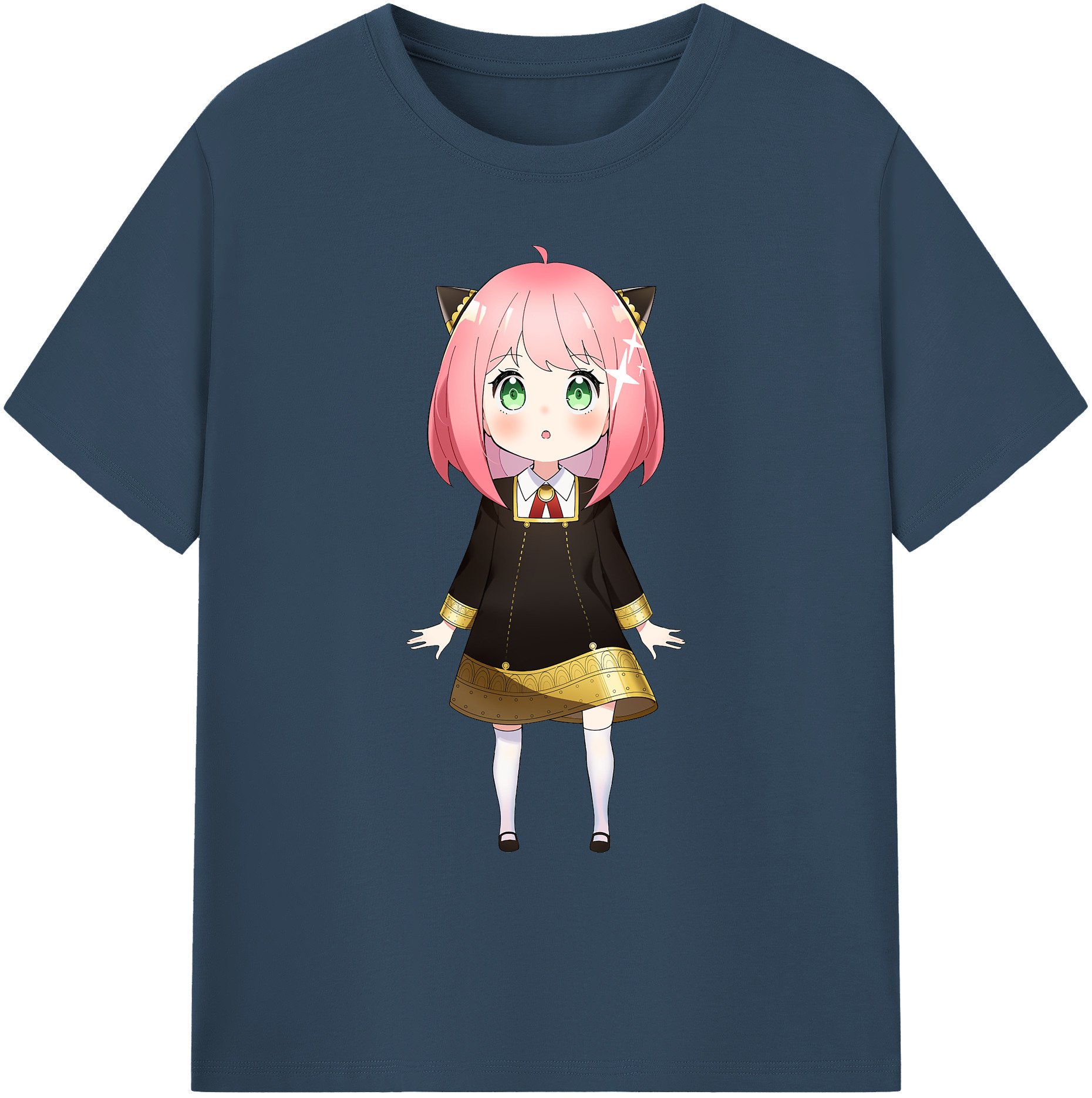 （画像用） SPY×FAMILY间谍家家酒 綿100％ メンズ半袖Tシャツ｜肌触りやわらか＆通気性