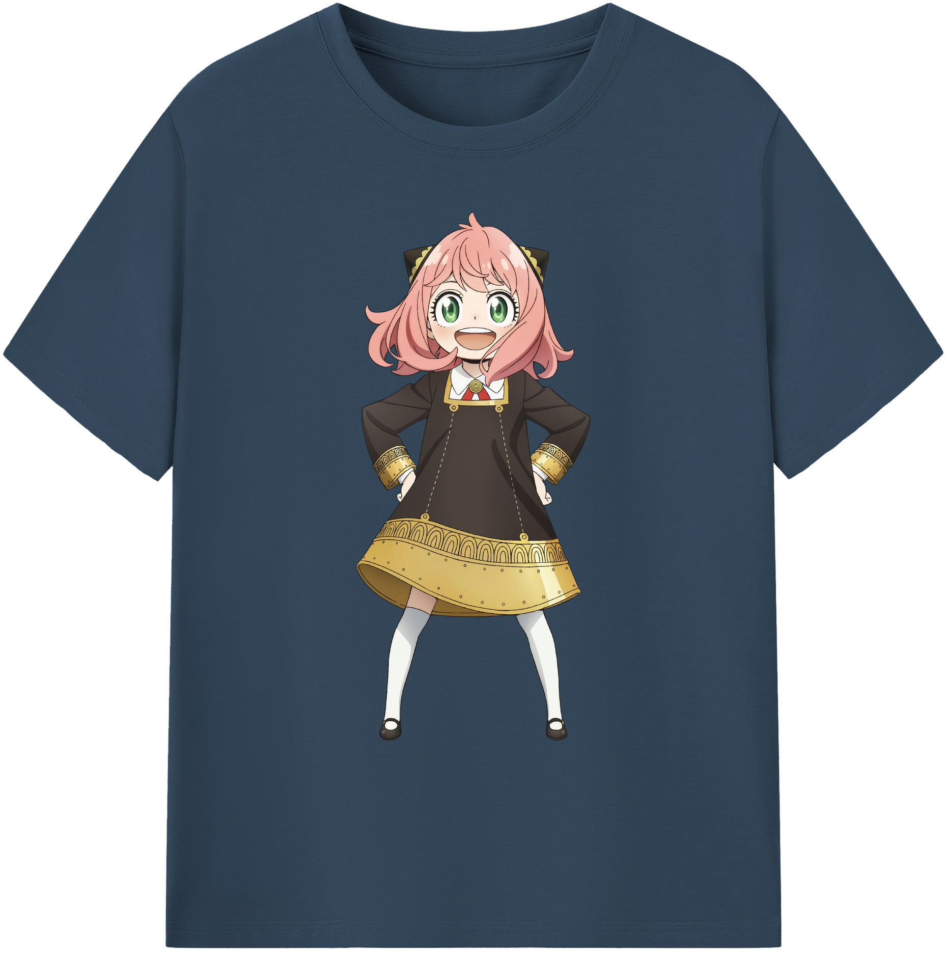 （画像用） SPY×FAMILY间谍家家酒 綿100％ メンズ半袖Tシャツ｜肌触りやわらか＆通気性