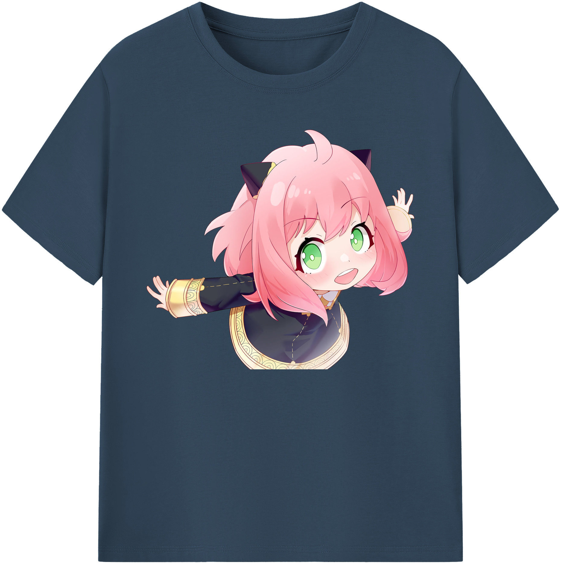 （画像用） SPY×FAMILY间谍家家酒 綿100％ メンズ半袖Tシャツ｜肌触りやわらか＆通気性