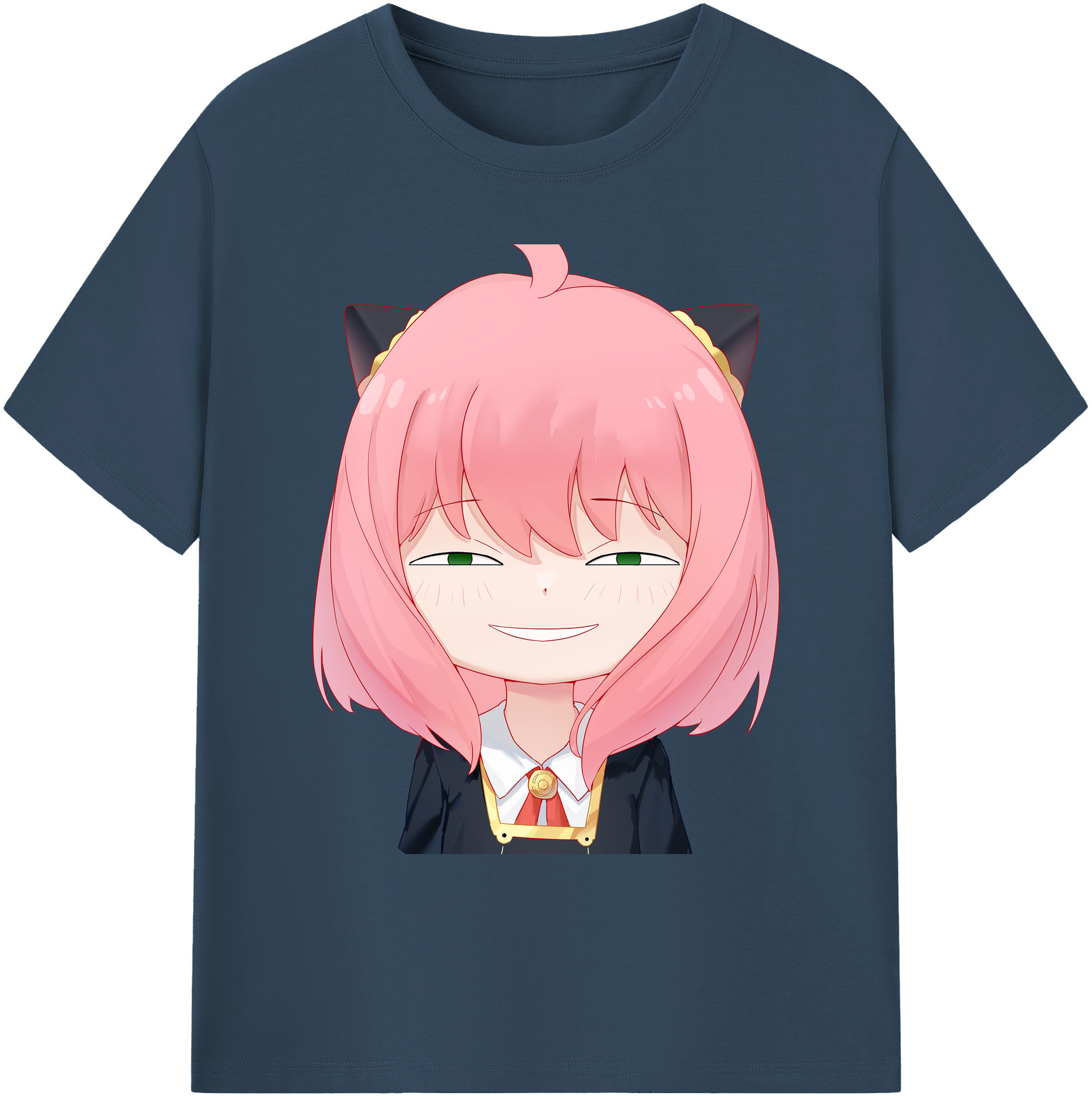 （画像用） SPY×FAMILY间谍家家酒 綿100％ メンズ半袖Tシャツ｜肌触りやわらか＆通気性