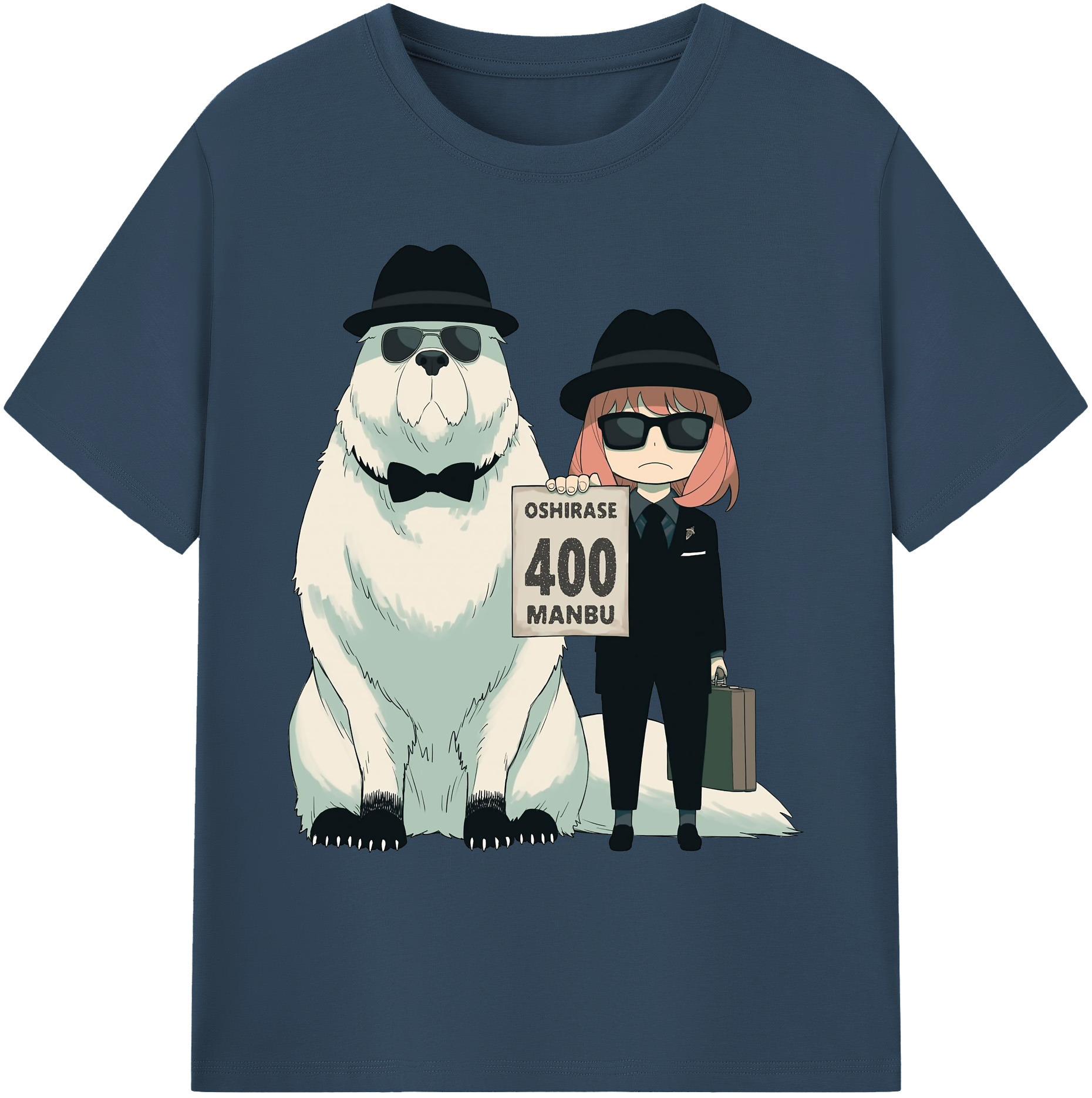 （画像用） SPY×FAMILY间谍家家酒 綿100％ メンズ半袖Tシャツ｜肌触りやわらか＆通気性