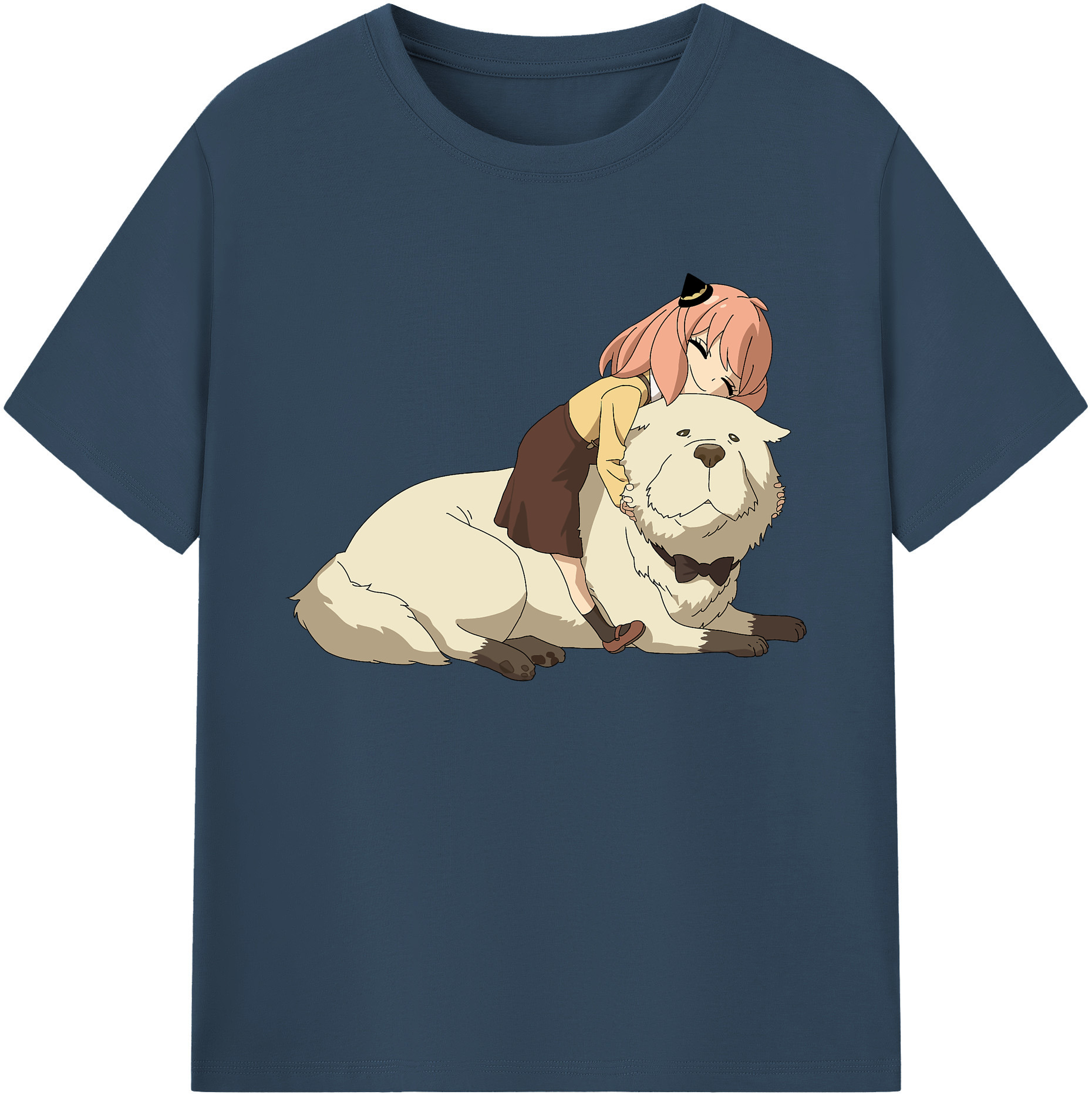 （画像用） SPY×FAMILY间谍家家酒 綿100％ メンズ半袖Tシャツ｜肌触りやわらか＆通気性