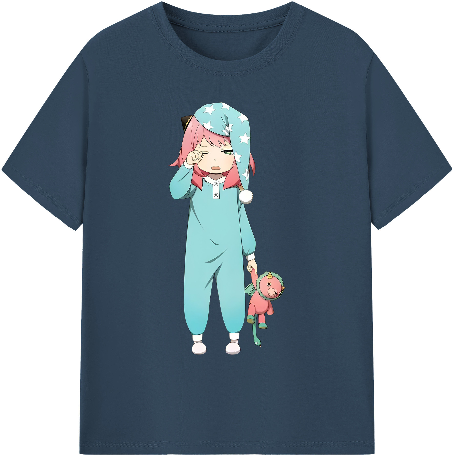 （画像用） SPY×FAMILY间谍家家酒 綿100％ メンズ半袖Tシャツ｜肌触りやわらか＆通気性