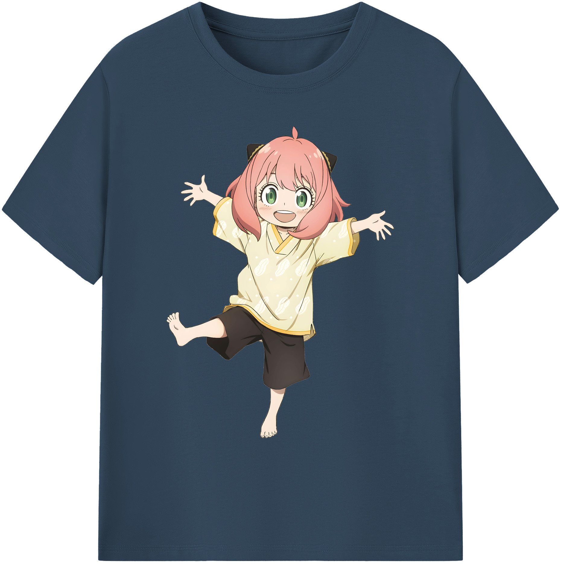 （画像用） SPY×FAMILY间谍家家酒 綿100％ メンズ半袖Tシャツ｜肌触りやわらか＆通気性