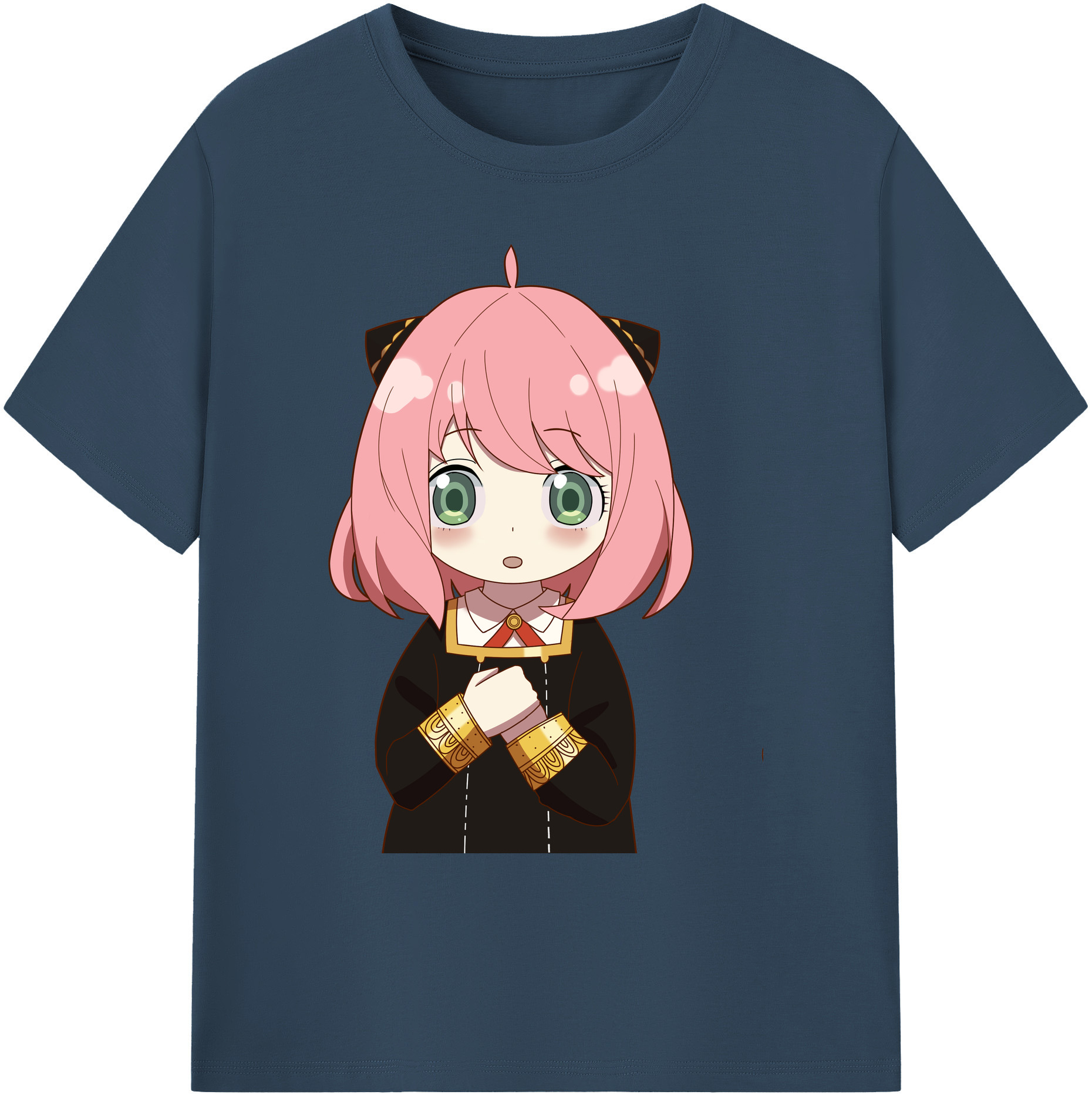 （画像用） SPY×FAMILY间谍家家酒 綿100％ メンズ半袖Tシャツ｜肌触りやわらか＆通気性