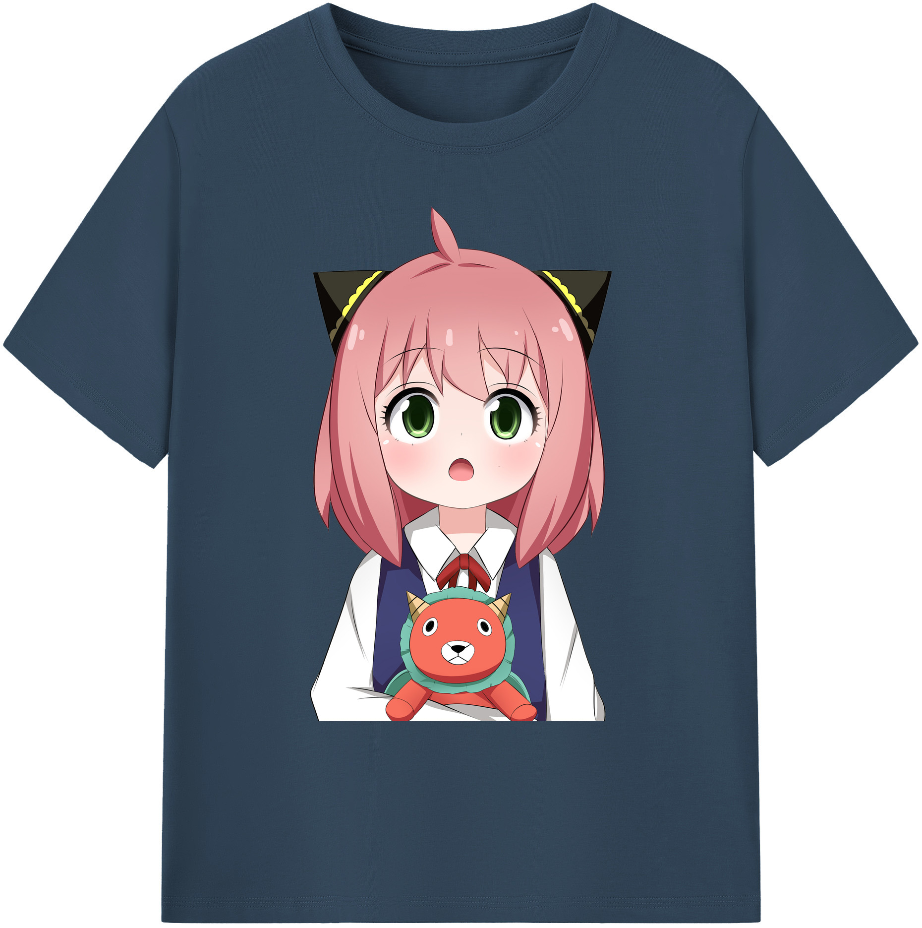 （画像用） SPY×FAMILY间谍家家酒 綿100％ メンズ半袖Tシャツ｜肌触りやわらか＆通気性