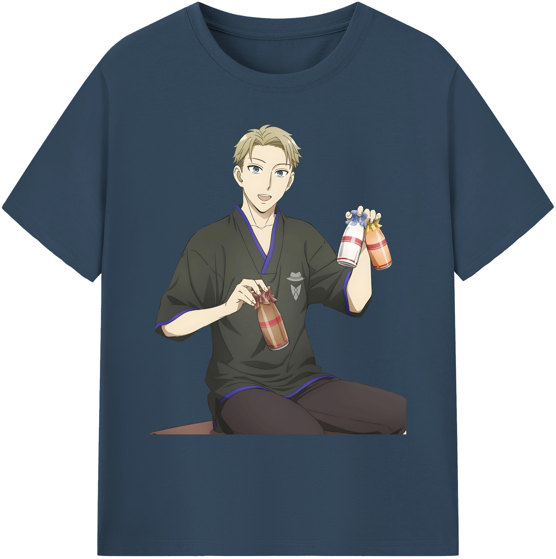 （画像用） SPY×FAMILY间谍家家酒 綿100％ メンズ半袖Tシャツ｜肌触りやわらか＆通気性