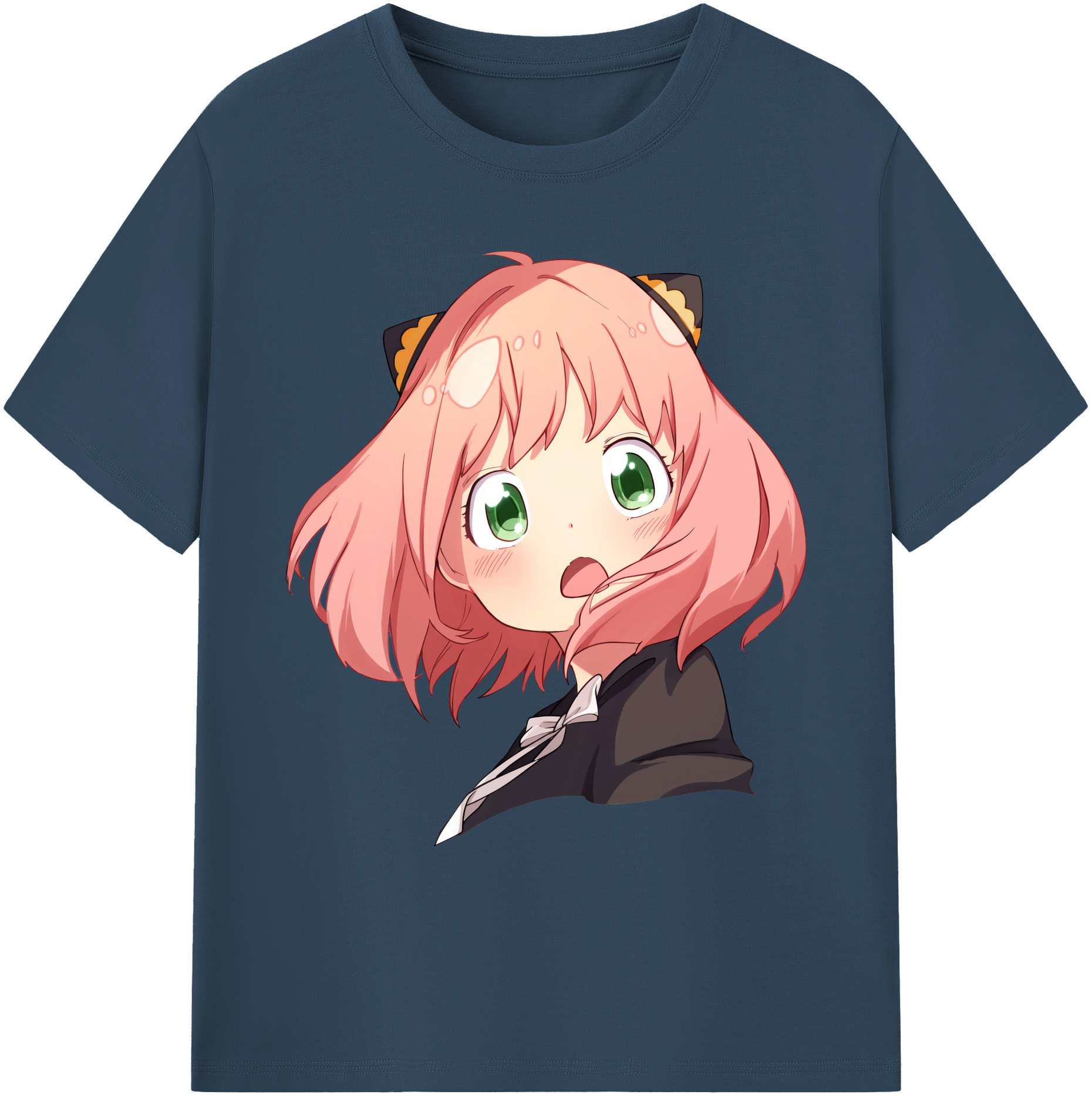 （画像用） SPY×FAMILY间谍家家酒 綿100％ メンズ半袖Tシャツ｜肌触りやわらか＆通気性