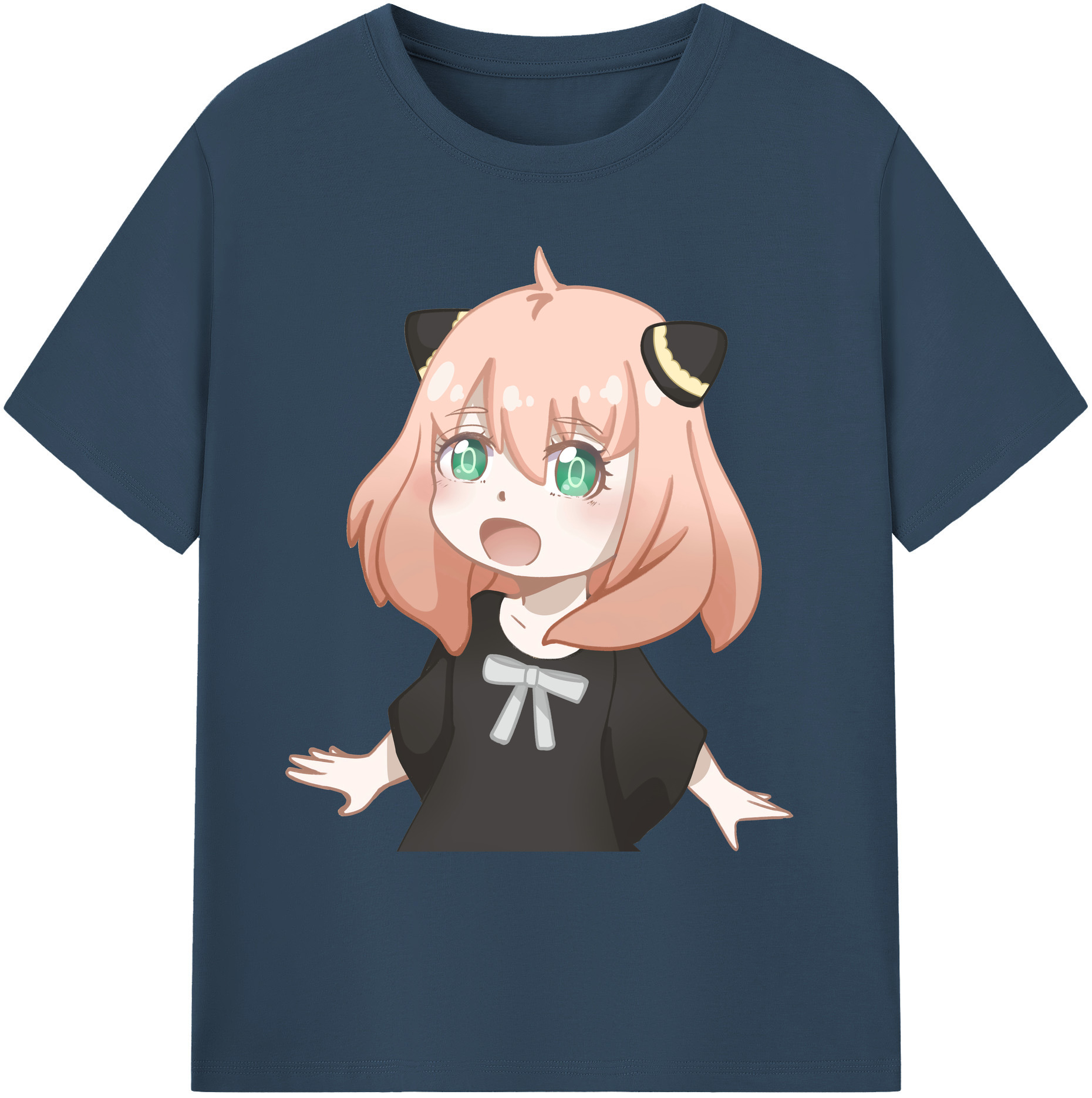 （画像用） SPY×FAMILY间谍家家酒 綿100％ メンズ半袖Tシャツ｜肌触りやわらか＆通気性