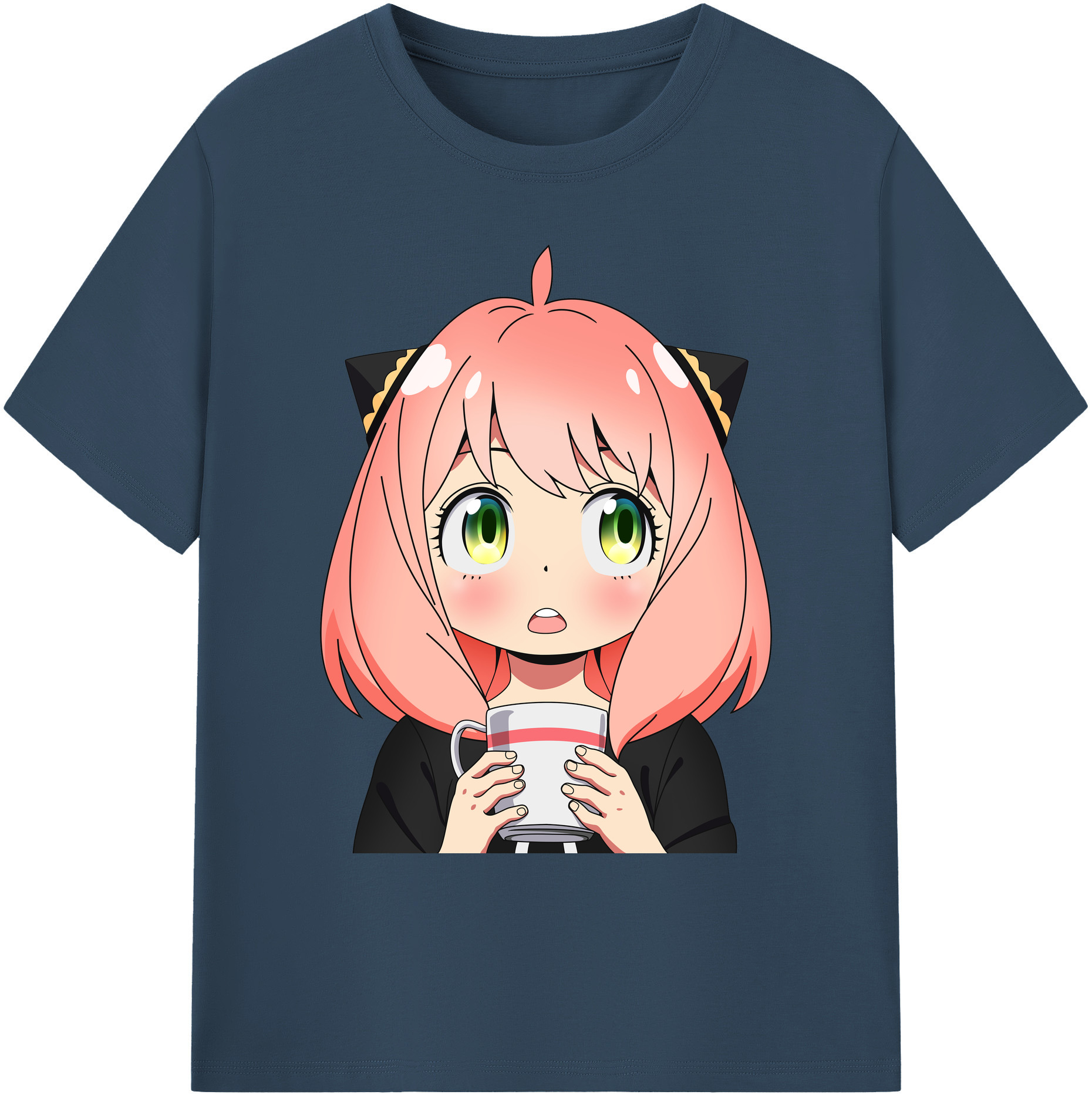 （画像用） SPY×FAMILY间谍家家酒 綿100％ メンズ半袖Tシャツ｜肌触りやわらか＆通気性
