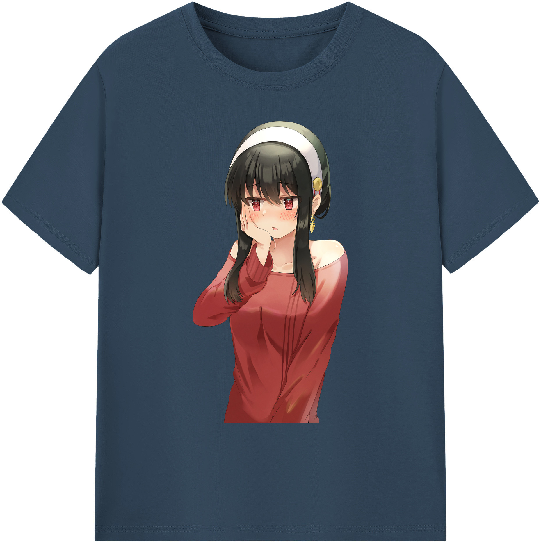 （画像用） SPY×FAMILY间谍家家酒 綿100％ メンズ半袖Tシャツ｜肌触りやわらか＆通気性