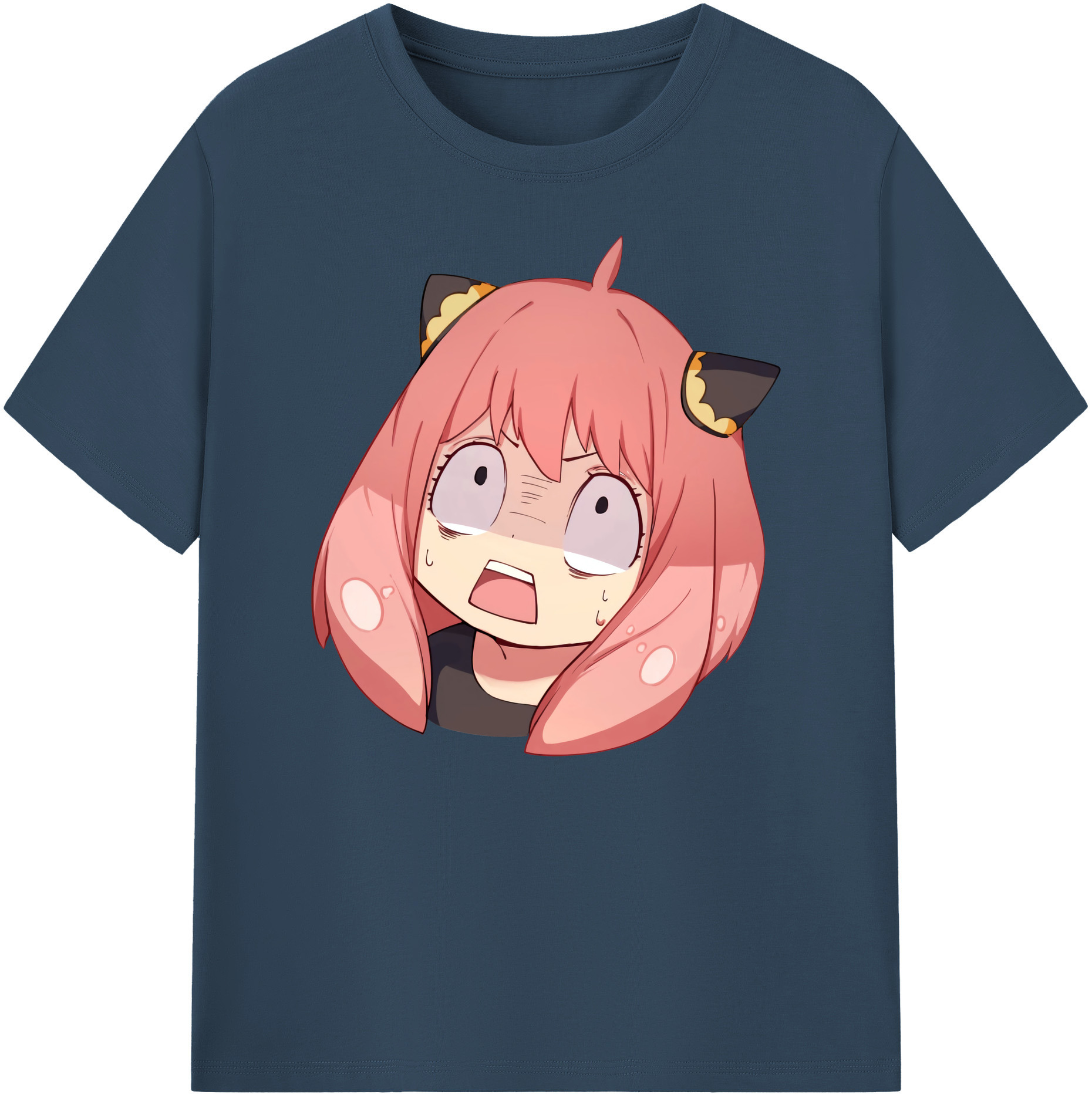 （画像用） SPY×FAMILY间谍家家酒 綿100％ メンズ半袖Tシャツ｜肌触りやわらか＆通気性