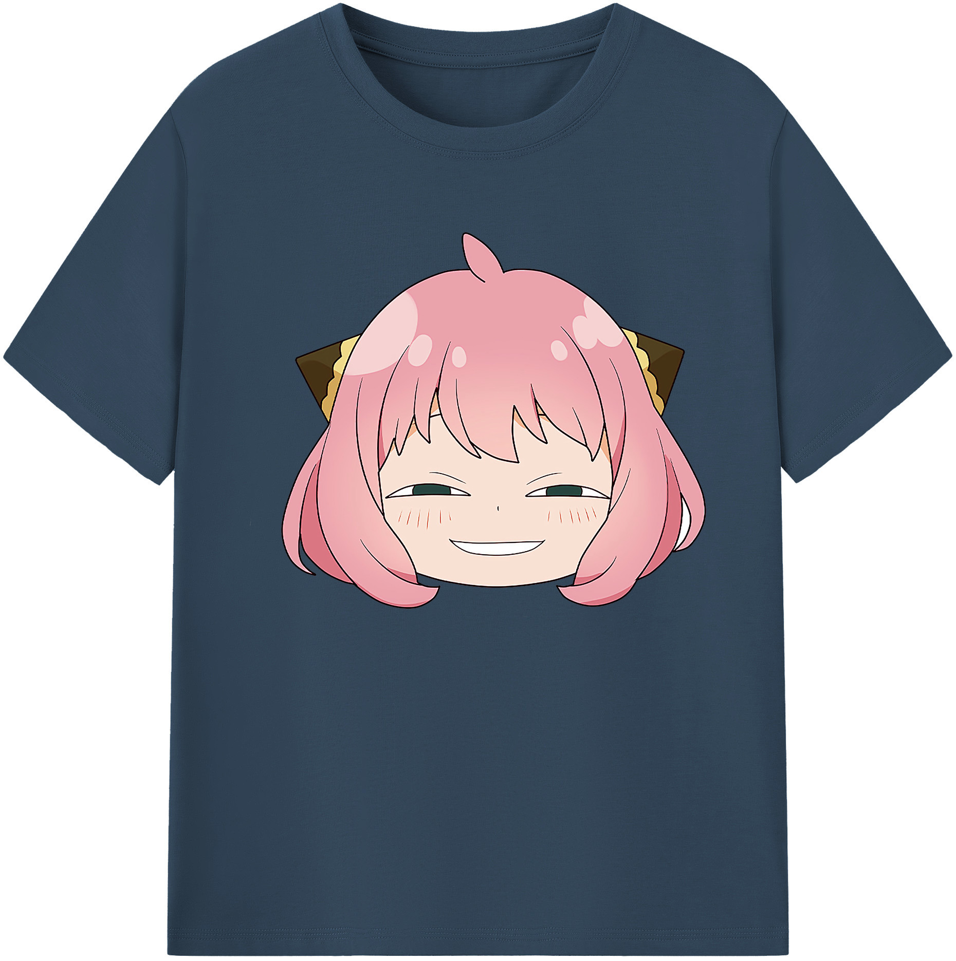 （画像用） SPY×FAMILY间谍家家酒 綿100％ メンズ半袖Tシャツ｜肌触りやわらか＆通気性