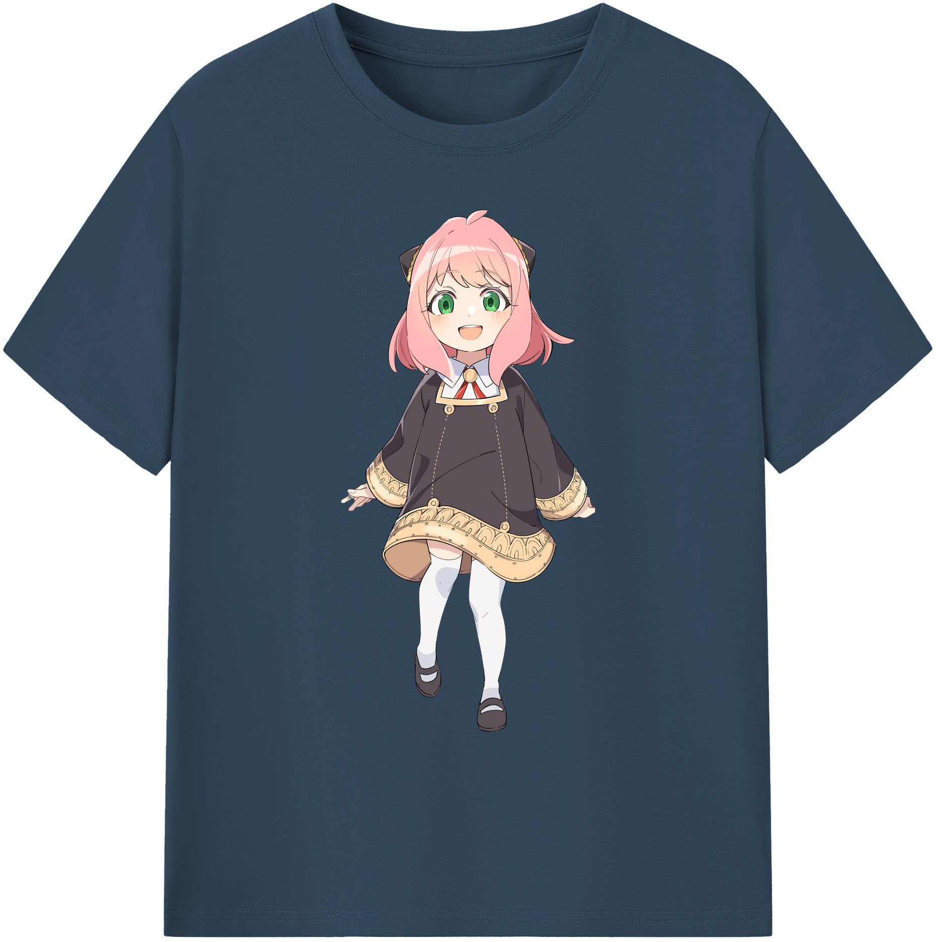 （画像用） SPY×FAMILY间谍家家酒 綿100％ メンズ半袖Tシャツ｜肌触りやわらか＆通気性