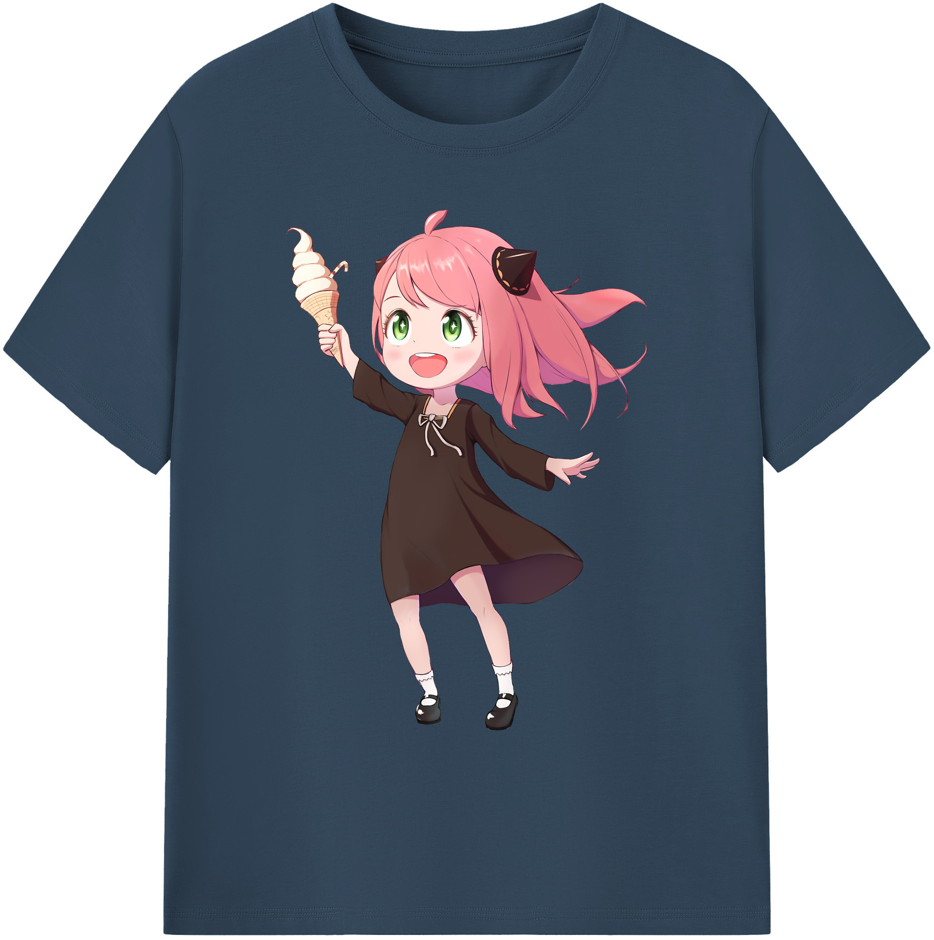 （画像用） SPY×FAMILY间谍家家酒 綿100％ メンズ半袖Tシャツ｜肌触りやわらか＆通気性
