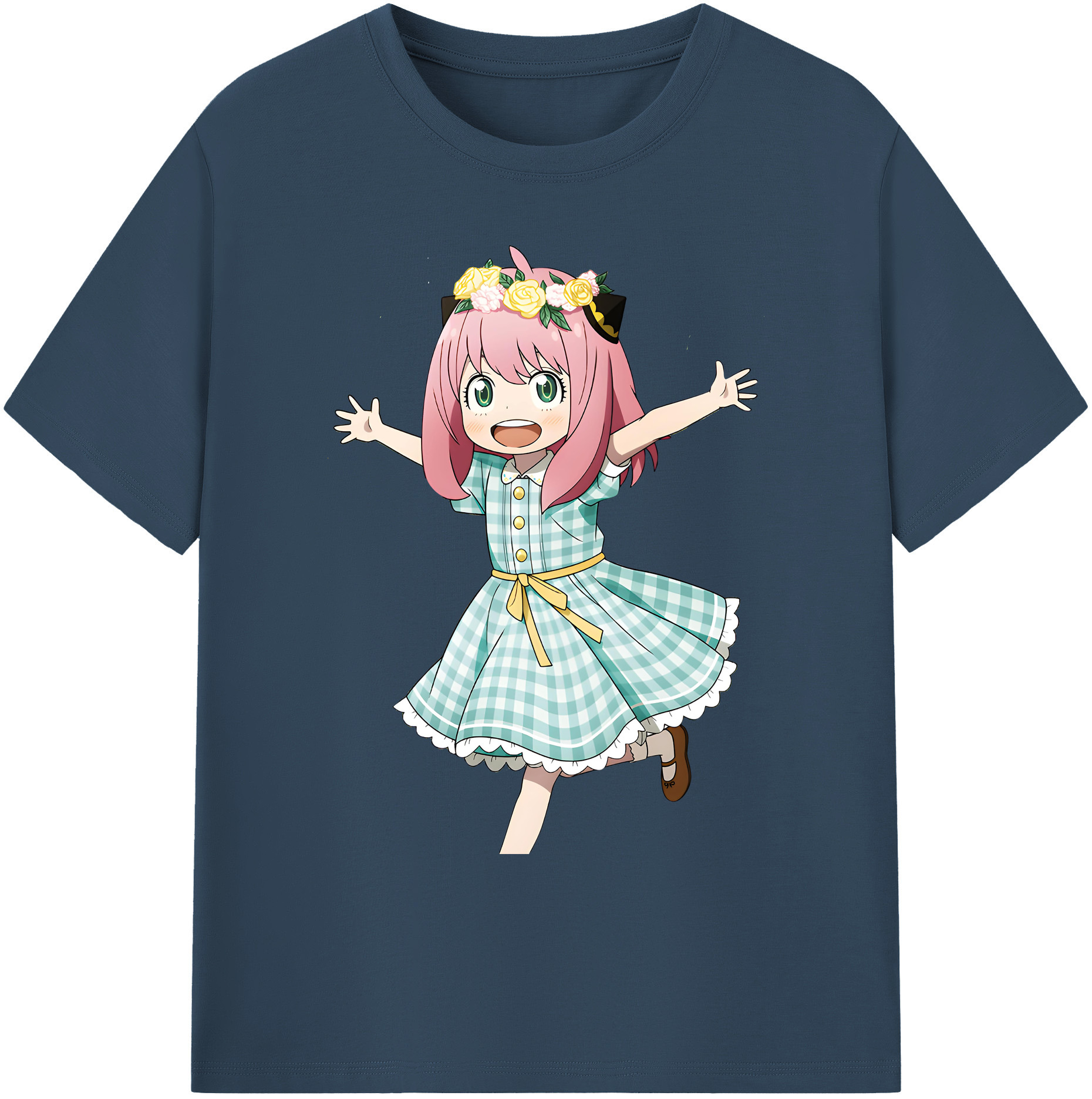 （画像用） SPY×FAMILY间谍家家酒 綿100％ メンズ半袖Tシャツ｜肌触りやわらか＆通気性