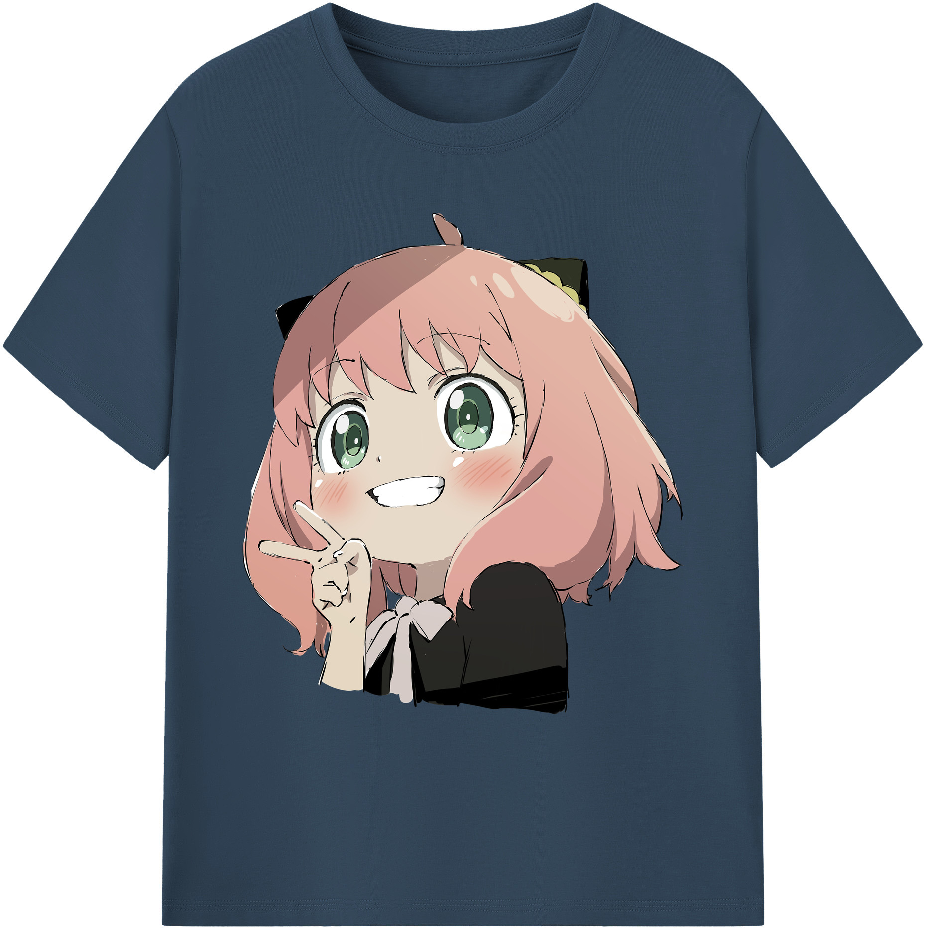 （画像用） SPY×FAMILY间谍家家酒 綿100％ メンズ半袖Tシャツ｜肌触りやわらか＆通気性