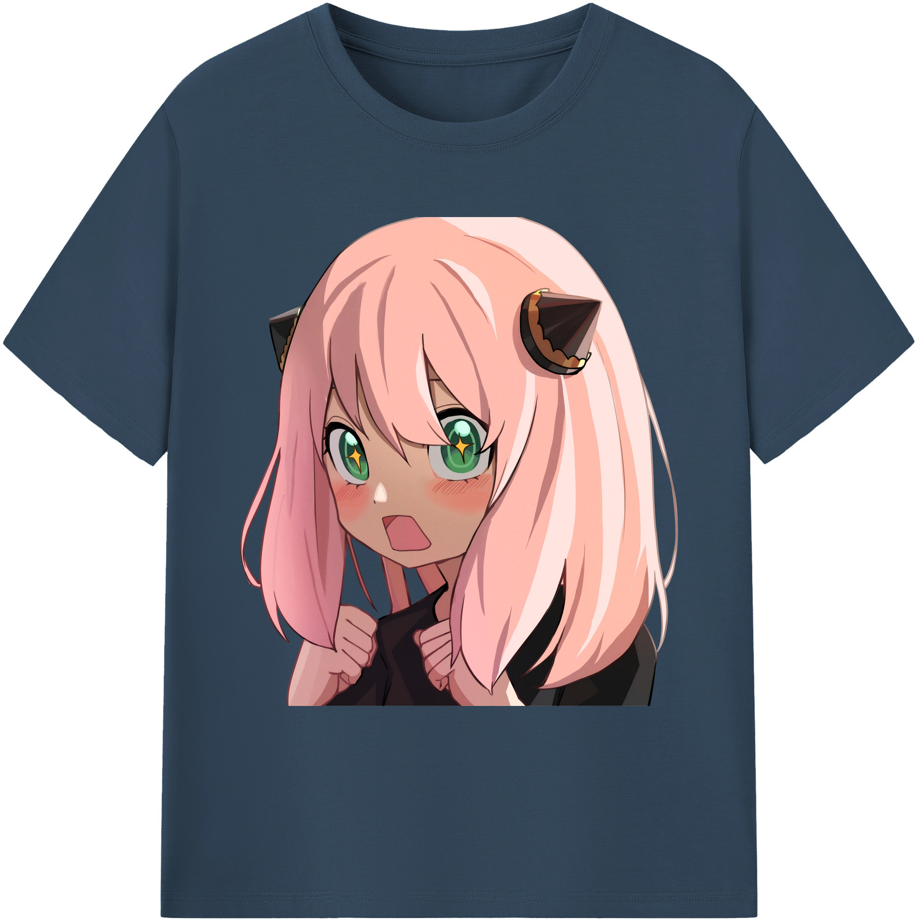（画像用） SPY×FAMILY间谍家家酒 綿100％ メンズ半袖Tシャツ｜肌触りやわらか＆通気性