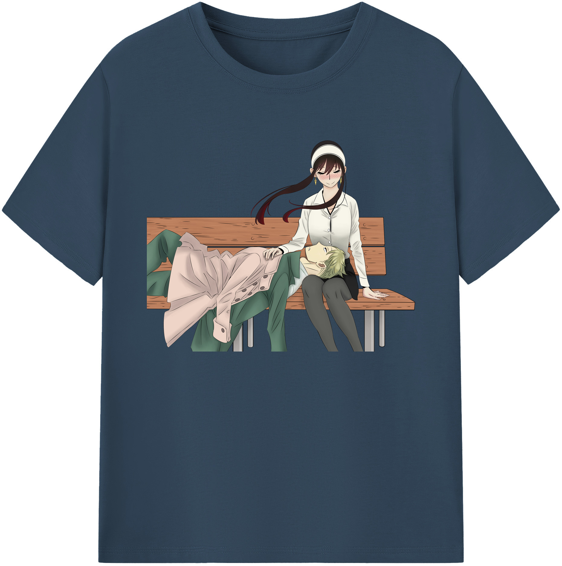 （画像用） SPY×FAMILY间谍家家酒 綿100％ メンズ半袖Tシャツ｜肌触りやわらか＆通気性