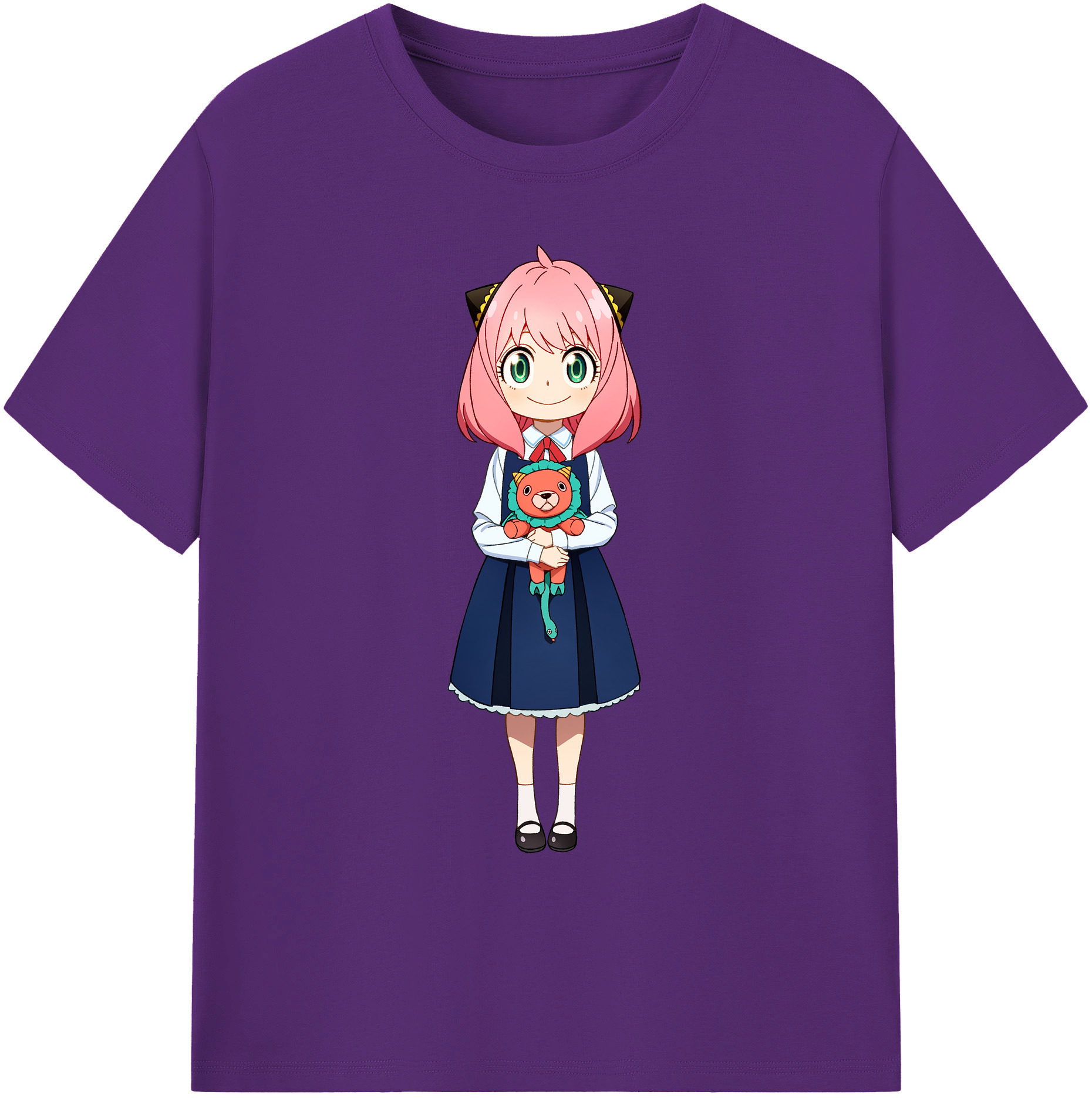 （画像用） SPY×FAMILY间谍家家酒 綿100％ メンズ半袖Tシャツ｜肌触りやわらか＆通気性