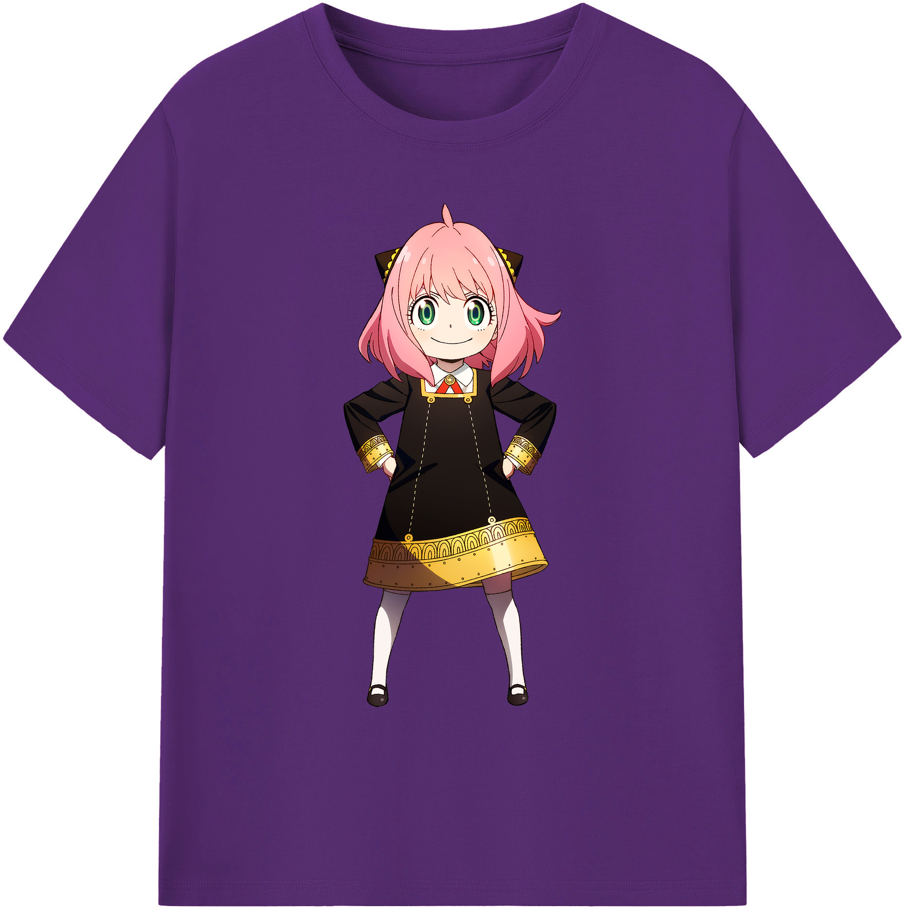 （画像用） SPY×FAMILY间谍家家酒 綿100％ メンズ半袖Tシャツ｜肌触りやわらか＆通気性