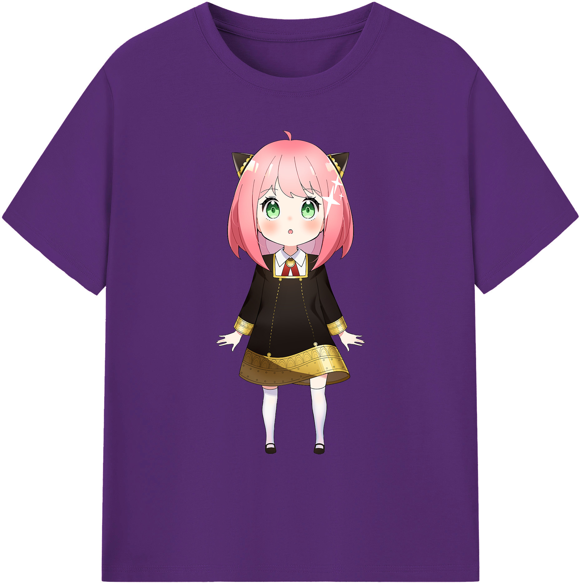 （画像用） SPY×FAMILY间谍家家酒 綿100％ メンズ半袖Tシャツ｜肌触りやわらか＆通気性