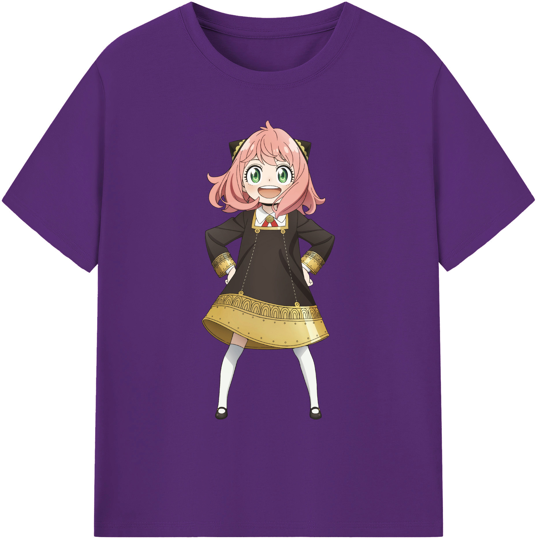 （画像用） SPY×FAMILY间谍家家酒 綿100％ メンズ半袖Tシャツ｜肌触りやわらか＆通気性