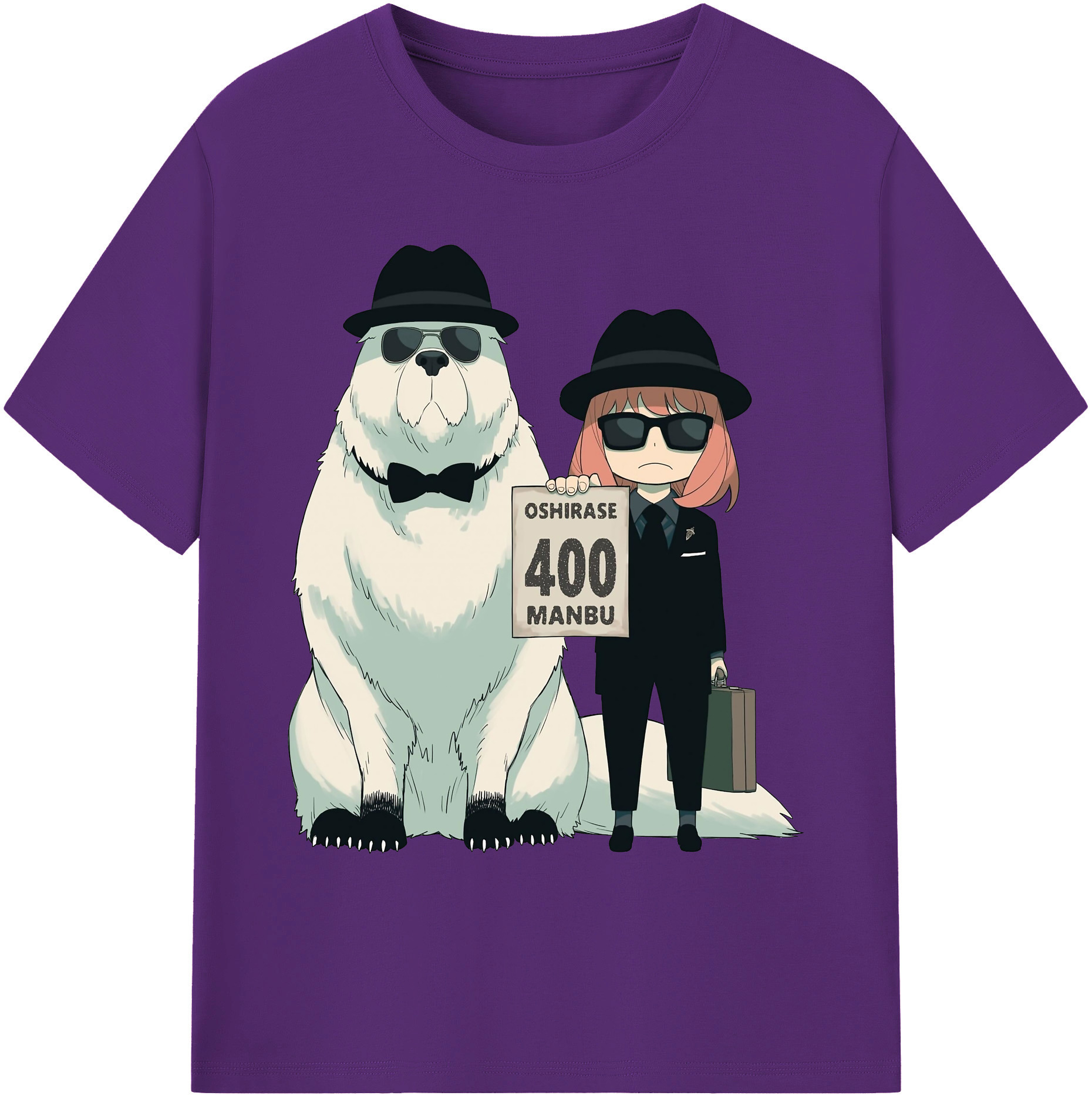 （画像用） SPY×FAMILY间谍家家酒 綿100％ メンズ半袖Tシャツ｜肌触りやわらか＆通気性