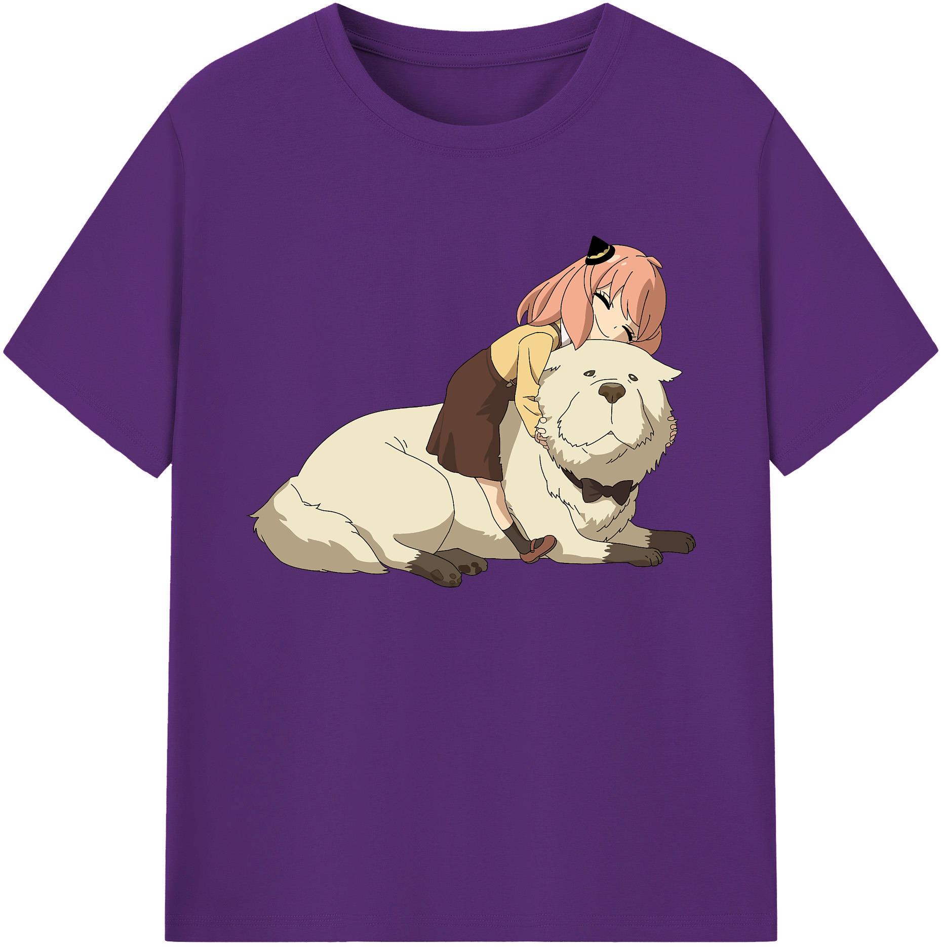 （画像用） SPY×FAMILY间谍家家酒 綿100％ メンズ半袖Tシャツ｜肌触りやわらか＆通気性