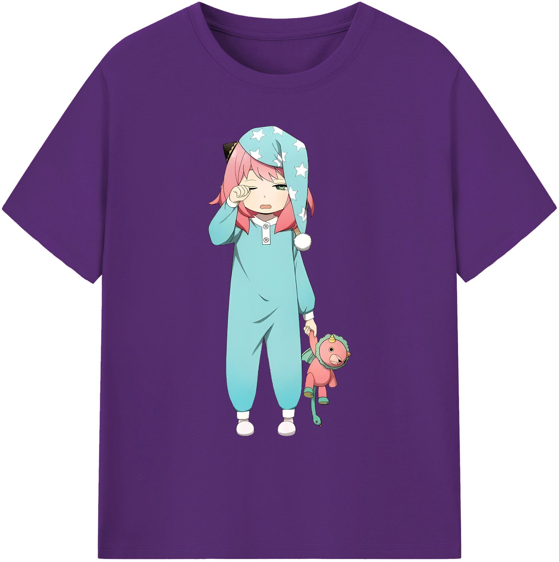 （画像用） SPY×FAMILY间谍家家酒 綿100％ メンズ半袖Tシャツ｜肌触りやわらか＆通気性
