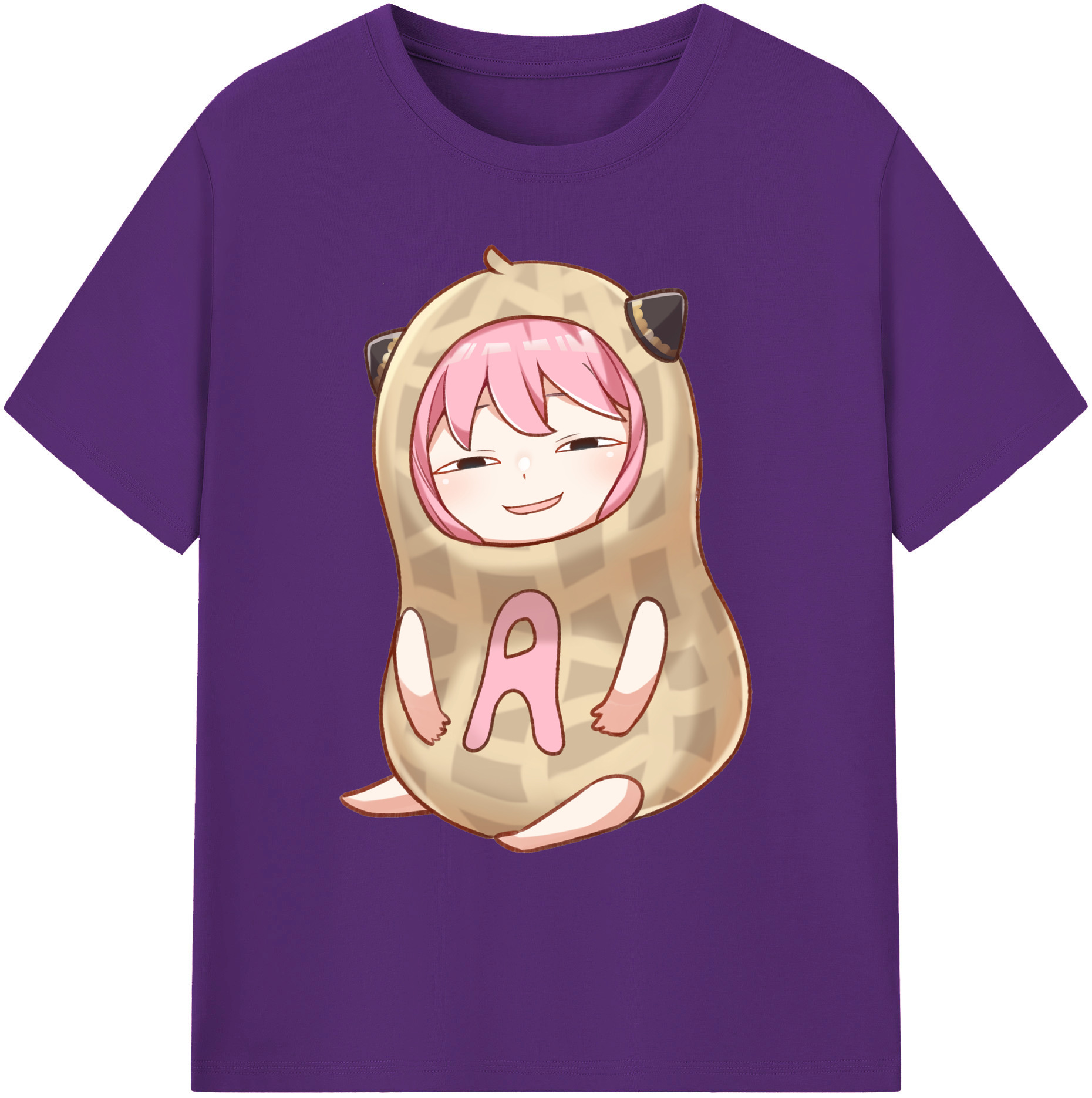 （画像用） SPY×FAMILY间谍家家酒 綿100％ メンズ半袖Tシャツ｜肌触りやわらか＆通気性