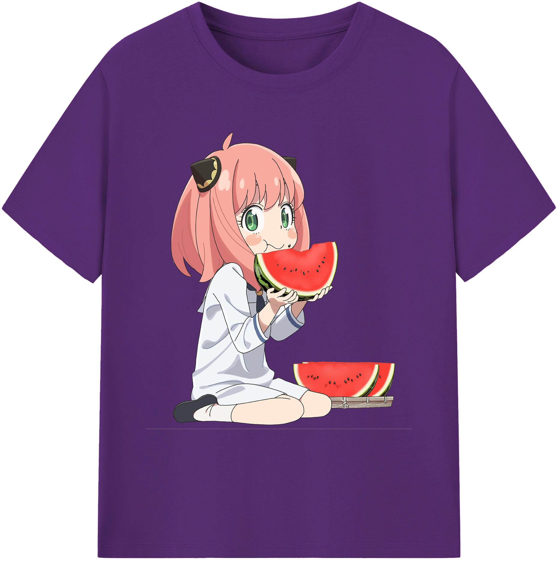 （画像用） SPY×FAMILY间谍家家酒 綿100％ メンズ半袖Tシャツ｜肌触りやわらか＆通気性