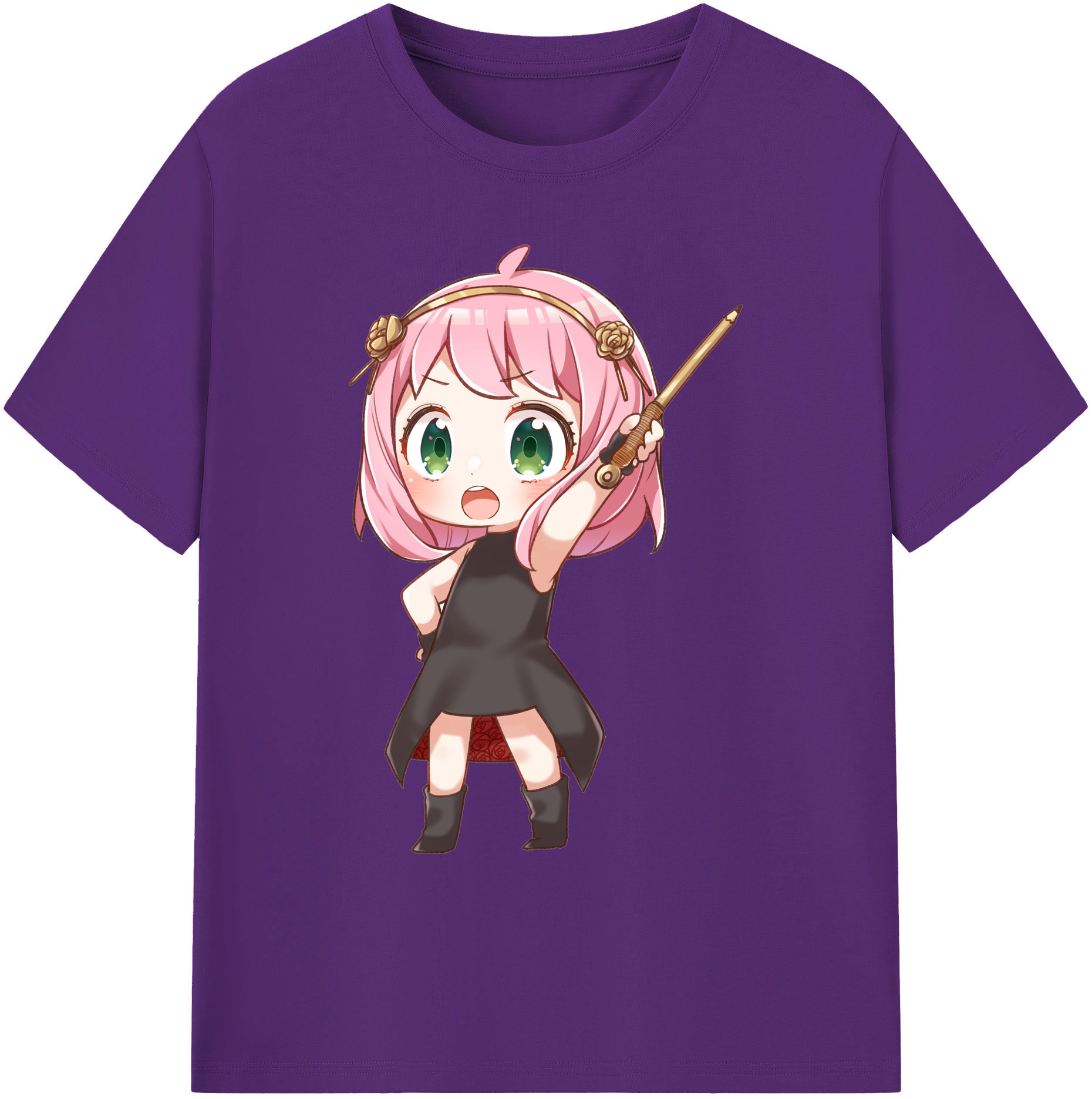（画像用） SPY×FAMILY间谍家家酒 綿100％ メンズ半袖Tシャツ｜肌触りやわらか＆通気性
