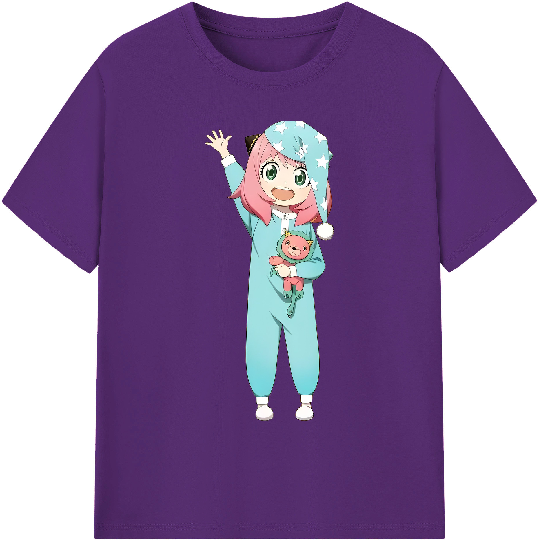 （画像用） SPY×FAMILY间谍家家酒 綿100％ メンズ半袖Tシャツ｜肌触りやわらか＆通気性