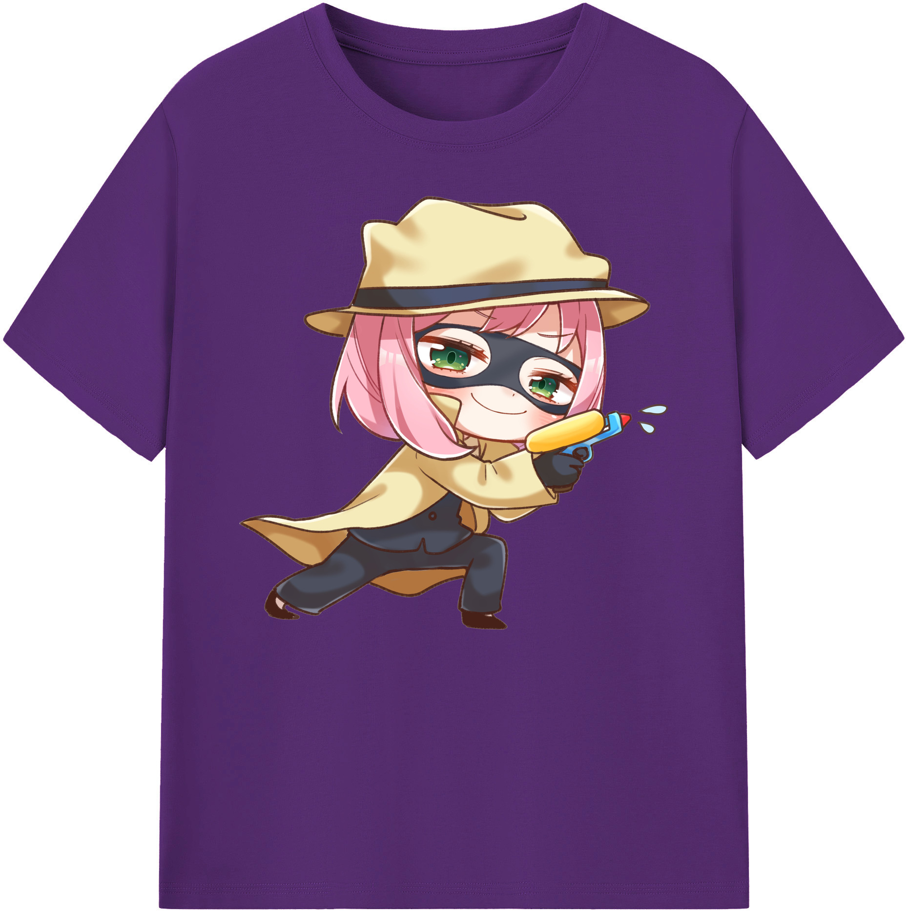 （画像用） SPY×FAMILY间谍家家酒 綿100％ メンズ半袖Tシャツ｜肌触りやわらか＆通気性