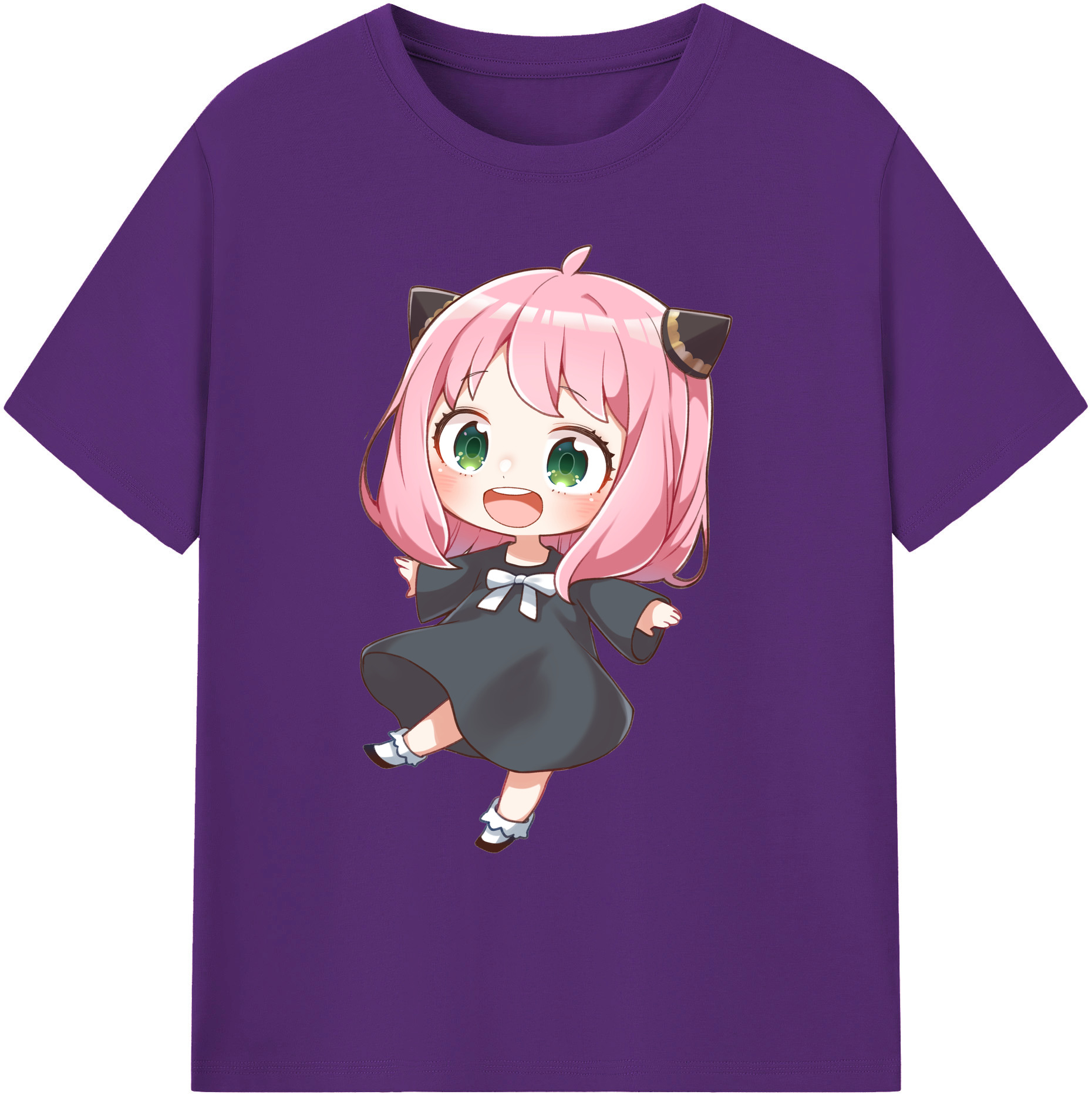 （画像用） SPY×FAMILY间谍家家酒 綿100％ メンズ半袖Tシャツ｜肌触りやわらか＆通気性