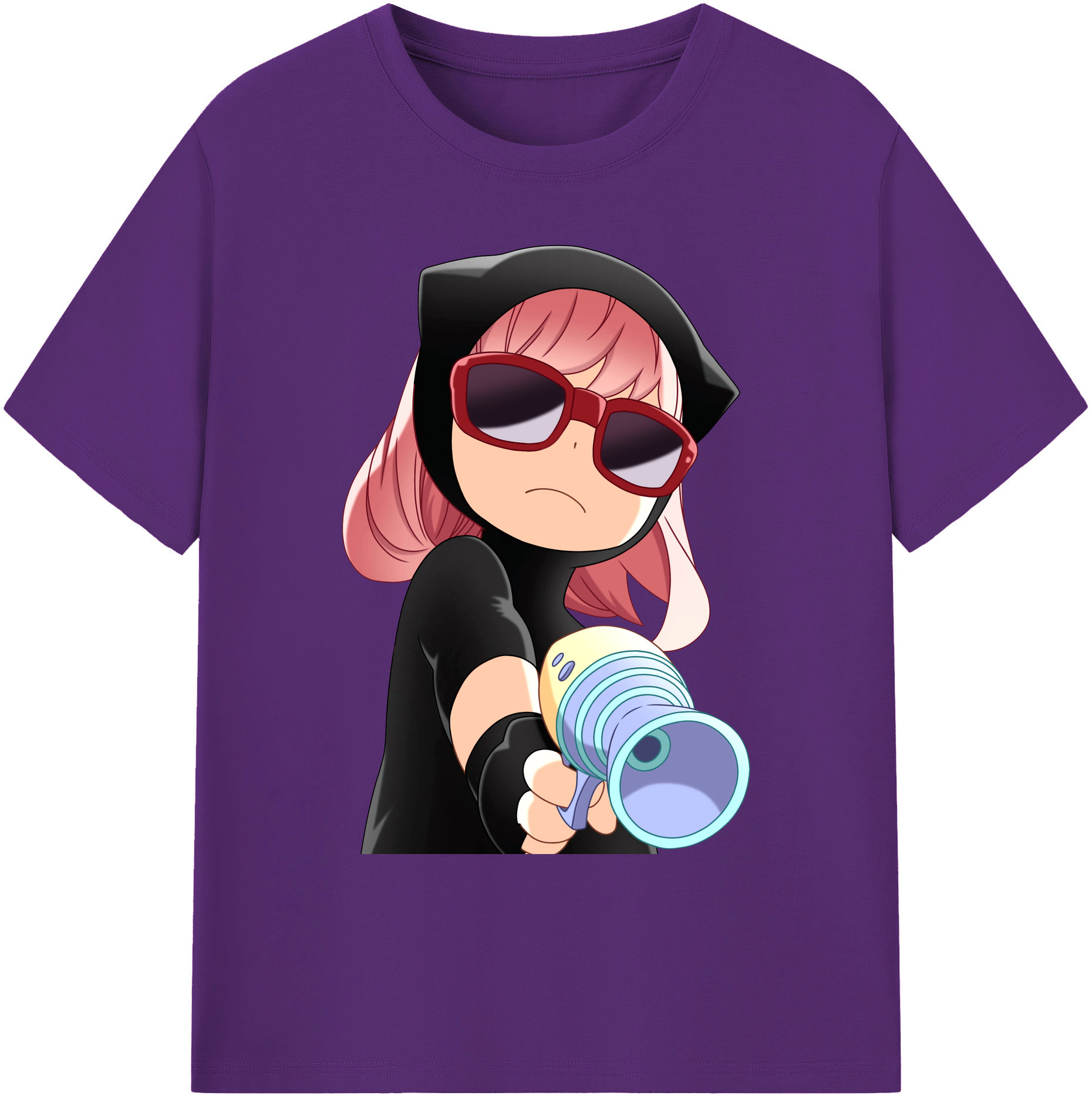 （画像用） SPY×FAMILY间谍家家酒 綿100％ メンズ半袖Tシャツ｜肌触りやわらか＆通気性