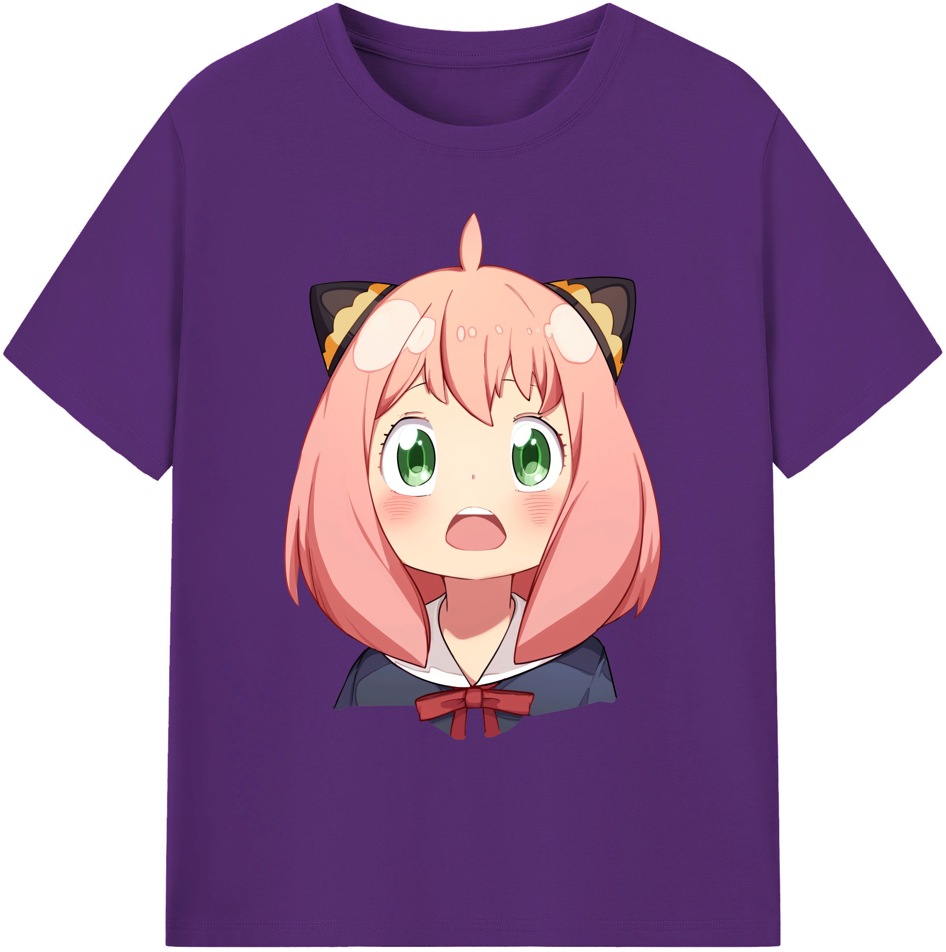 （画像用） SPY×FAMILY间谍家家酒 綿100％ メンズ半袖Tシャツ｜肌触りやわらか＆通気性