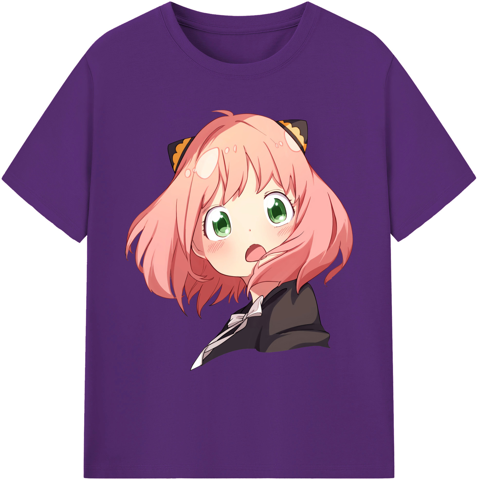 （画像用） SPY×FAMILY间谍家家酒 綿100％ メンズ半袖Tシャツ｜肌触りやわらか＆通気性