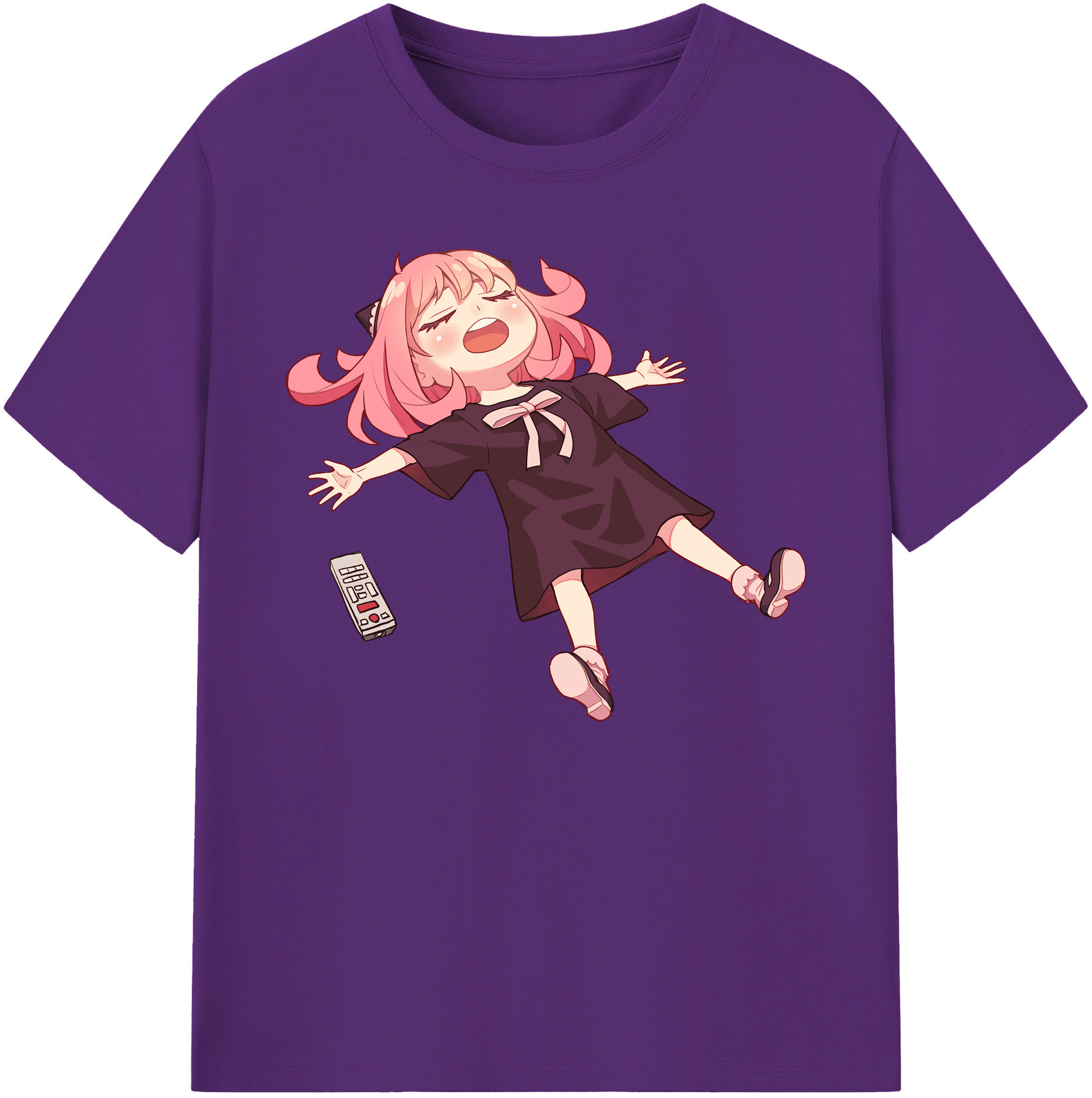 （画像用） SPY×FAMILY间谍家家酒 綿100％ メンズ半袖Tシャツ｜肌触りやわらか＆通気性