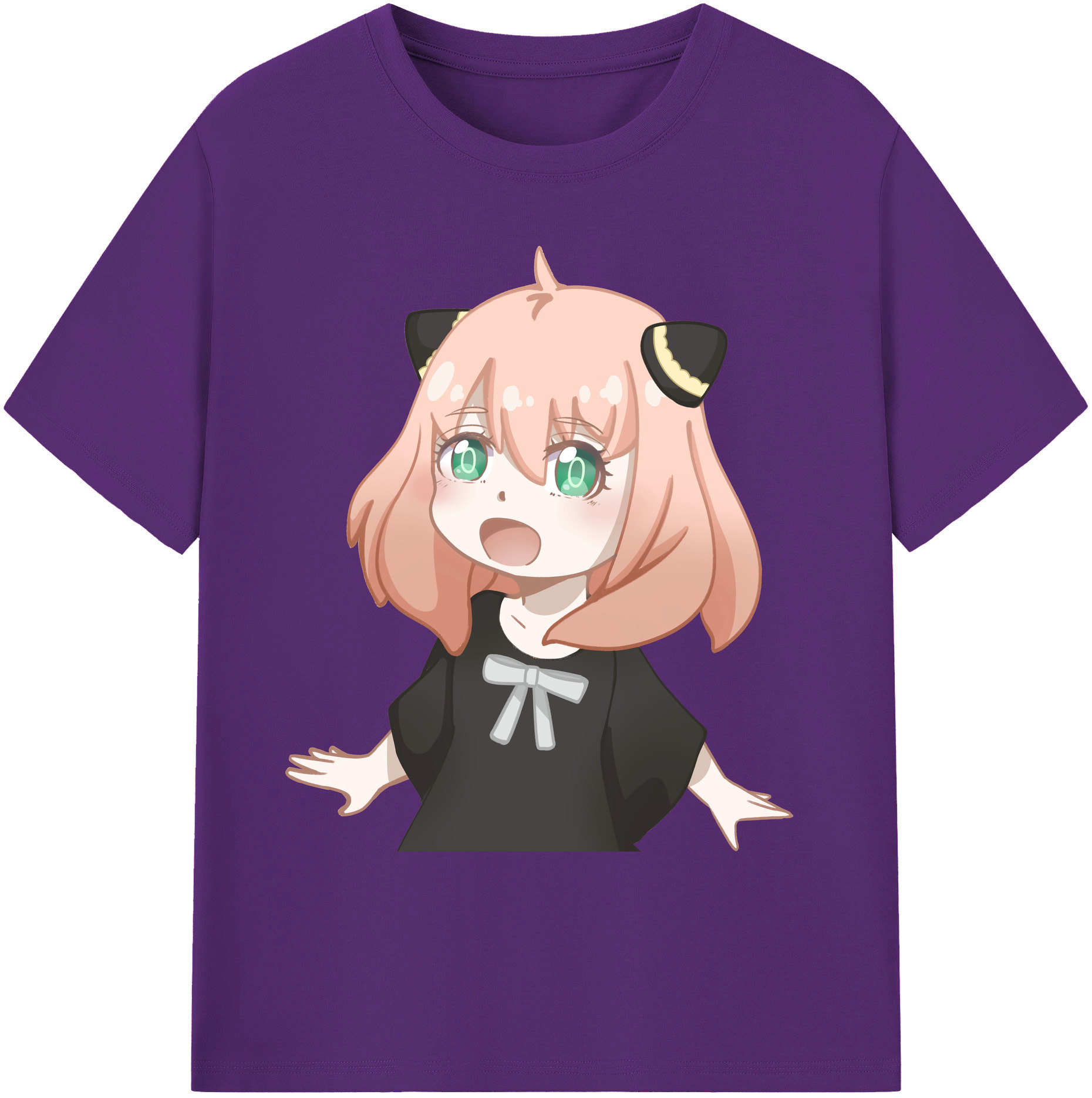 （画像用） SPY×FAMILY间谍家家酒 綿100％ メンズ半袖Tシャツ｜肌触りやわらか＆通気性