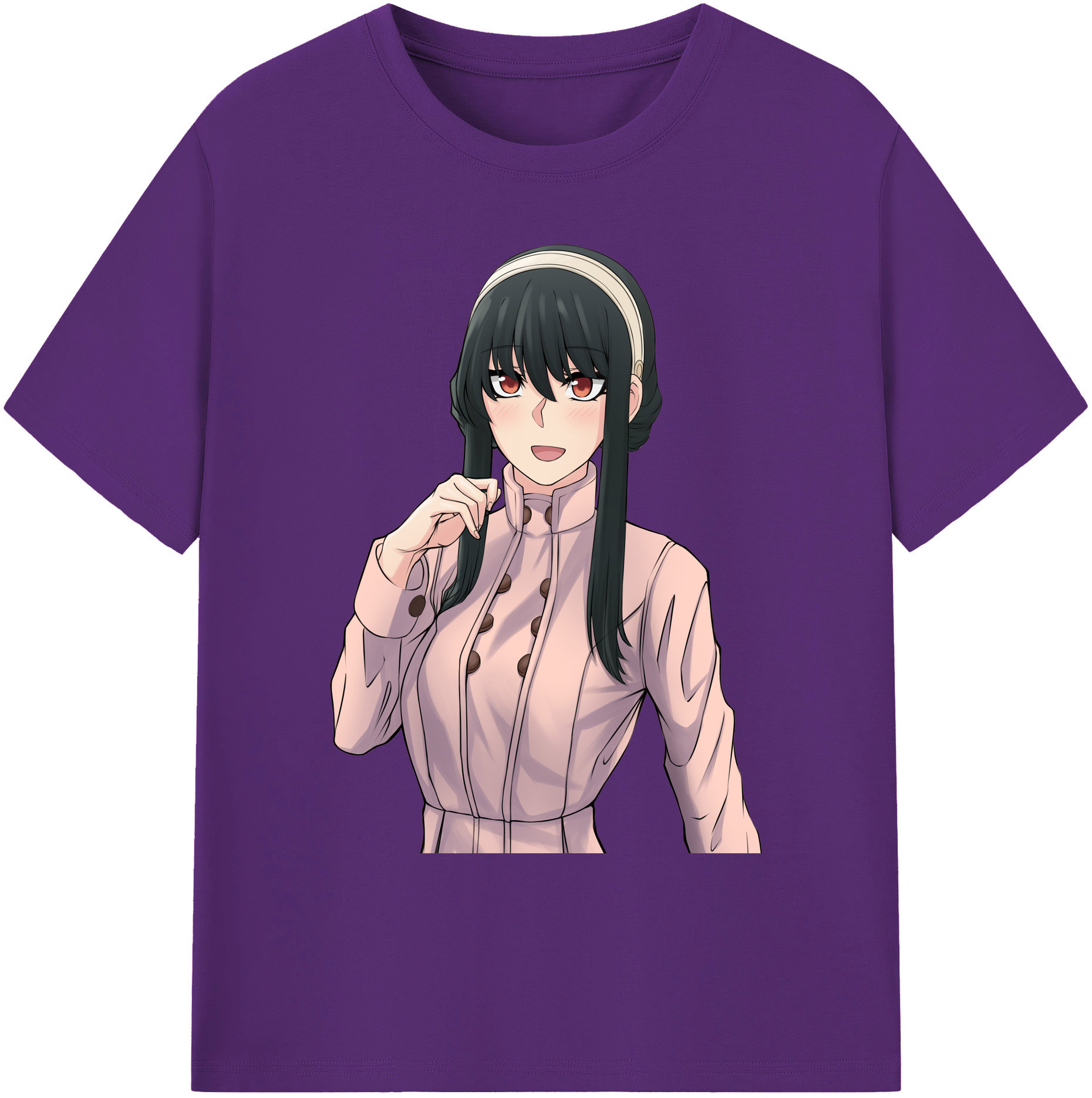 （画像用） SPY×FAMILY间谍家家酒 綿100％ メンズ半袖Tシャツ｜肌触りやわらか＆通気性