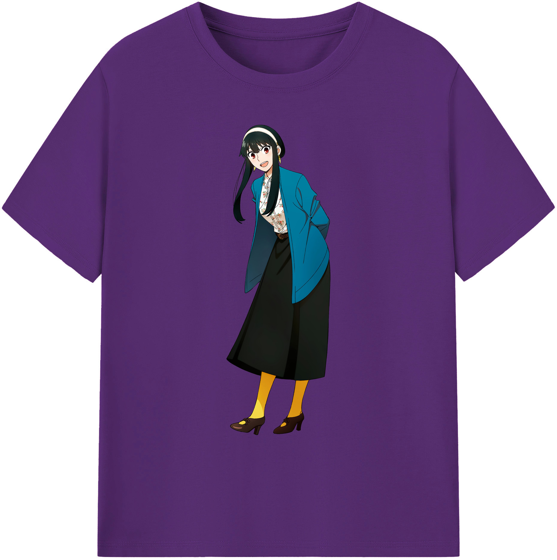 （画像用） SPY×FAMILY间谍家家酒 綿100％ メンズ半袖Tシャツ｜肌触りやわらか＆通気性